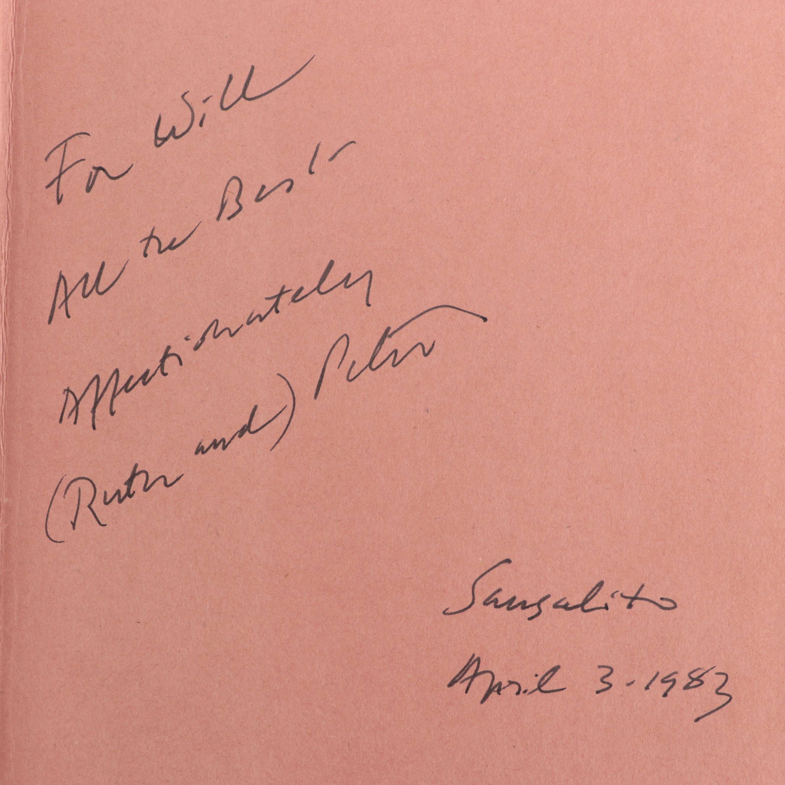 Signed First Edition "In the Spirit of Crazy Horse" by Peter Matthiesen, 1983
