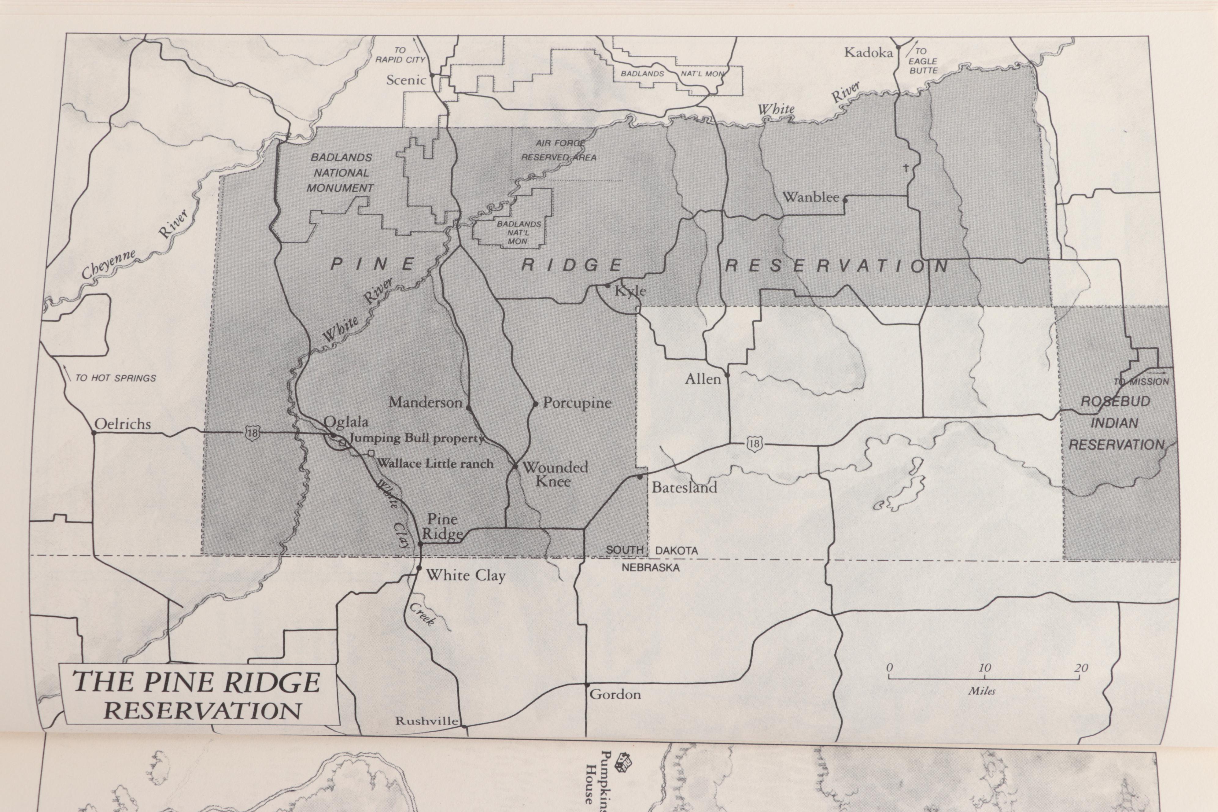 Signed First Edition "In the Spirit of Crazy Horse" by Peter Matthiesen, 1983