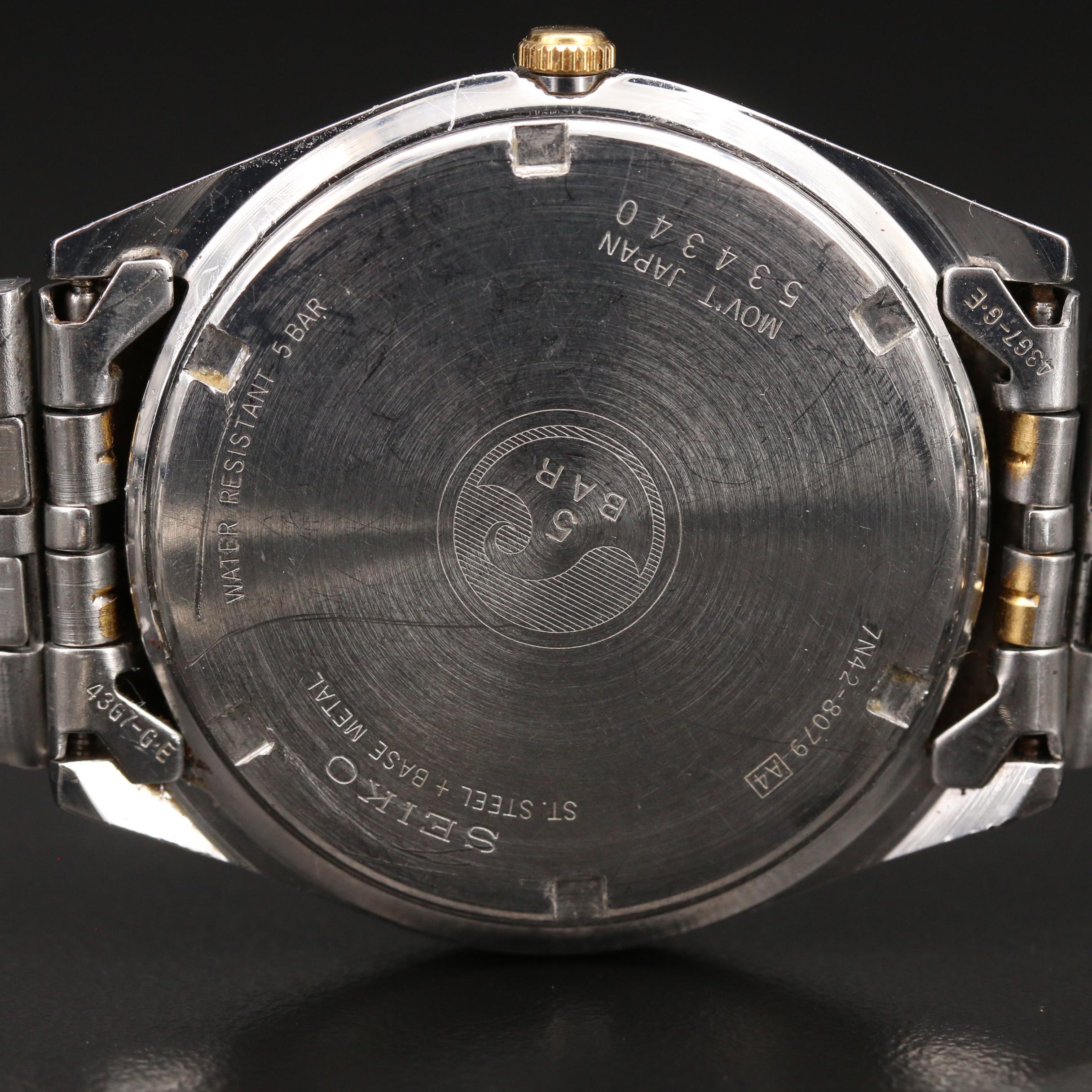 Seiko Sports 50 Quartz Watch