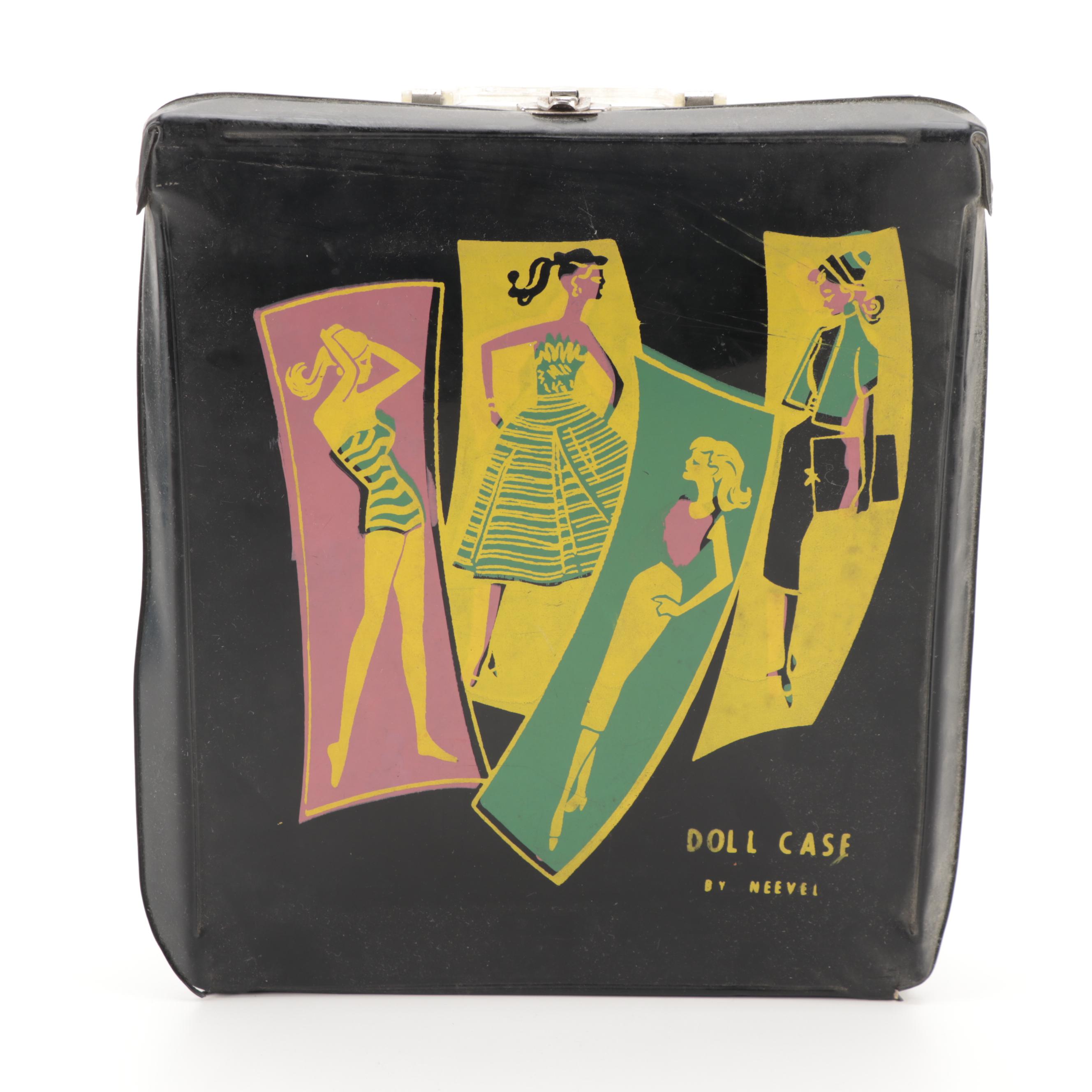 Barbie "Midge" Doll by Mattel, ca. 1962, with Accessories, Cases