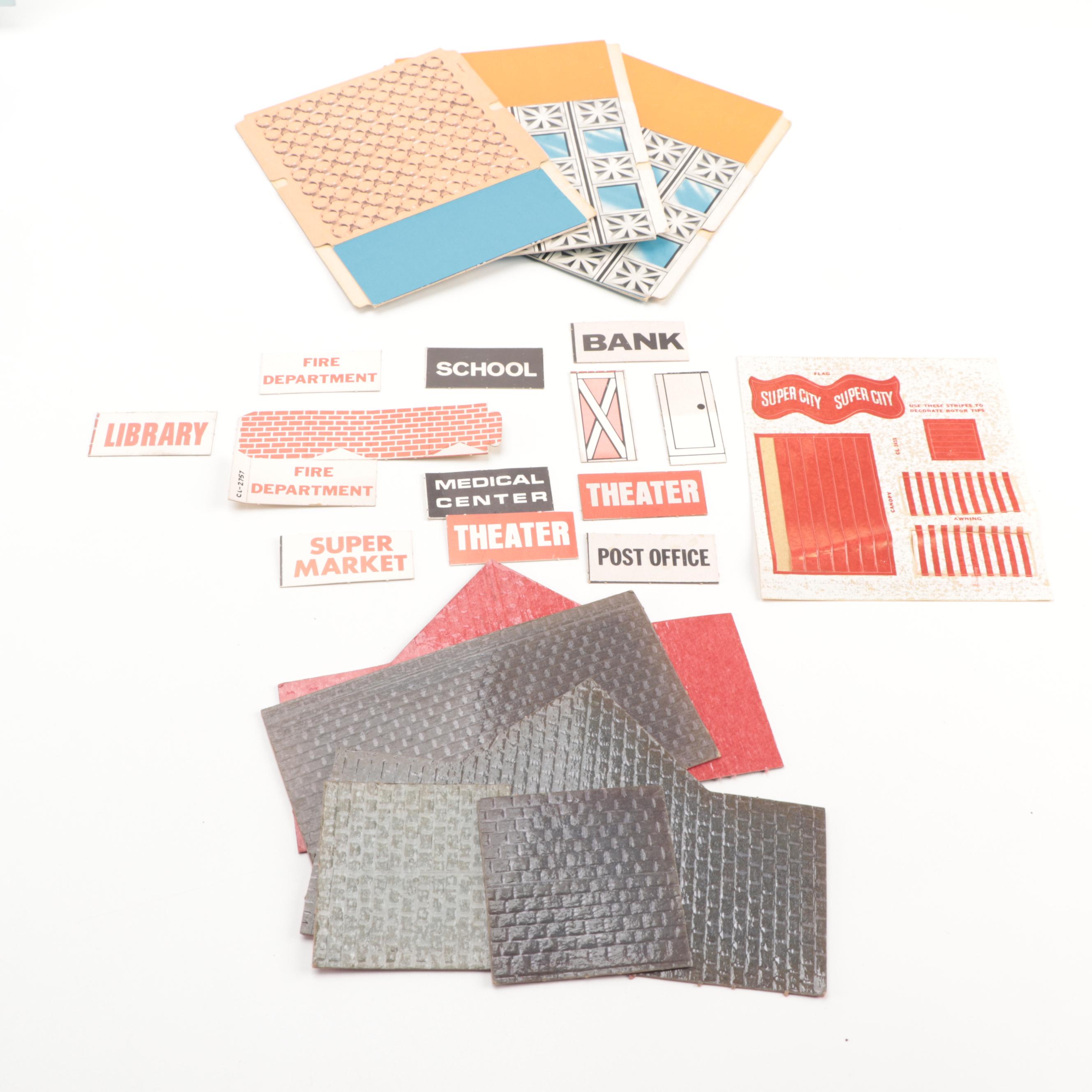 Ideal "Super City" Construction Set, Vintage