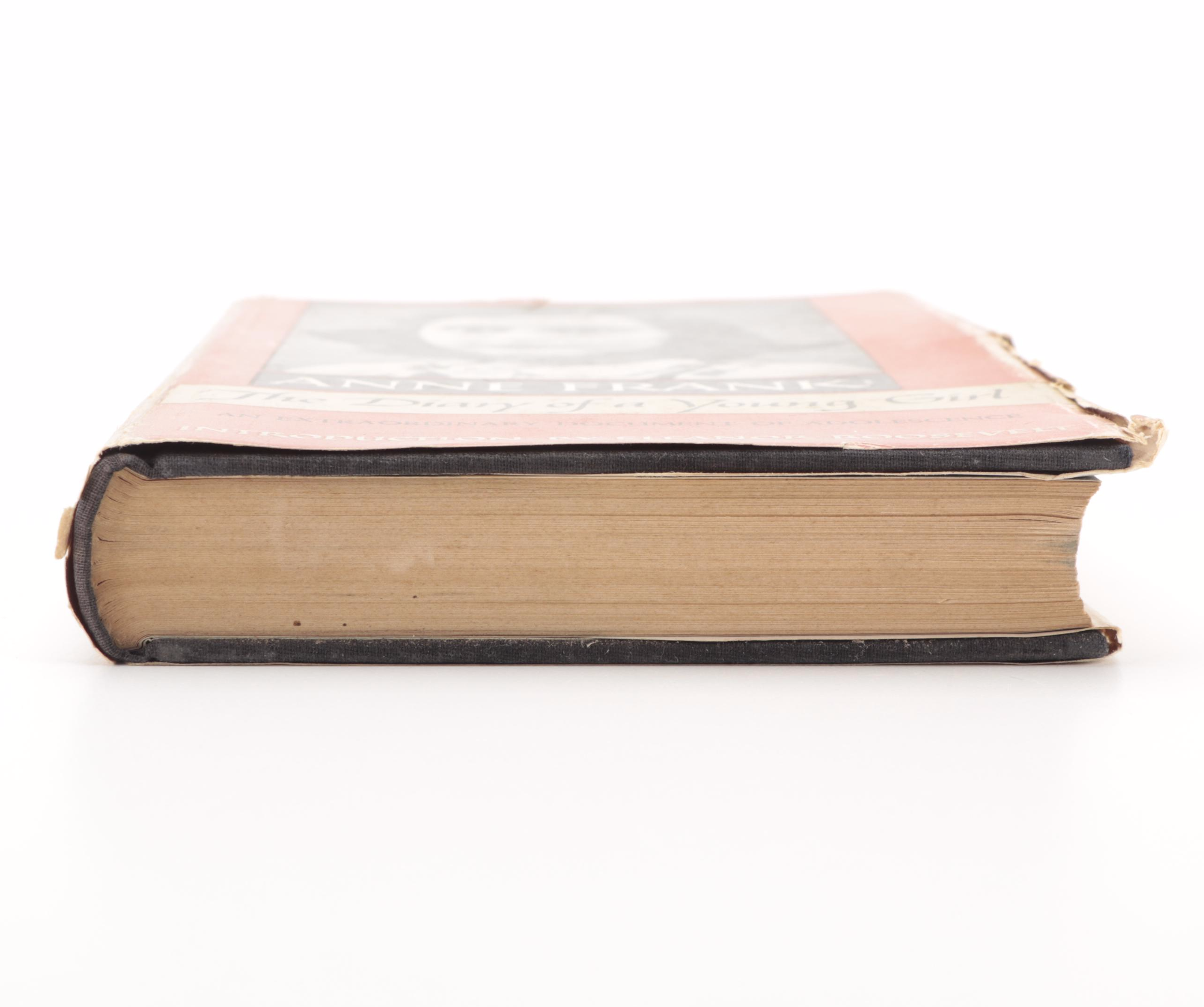 Early American Printing "The Diary of a Young Girl" by Anne Frank, 1952