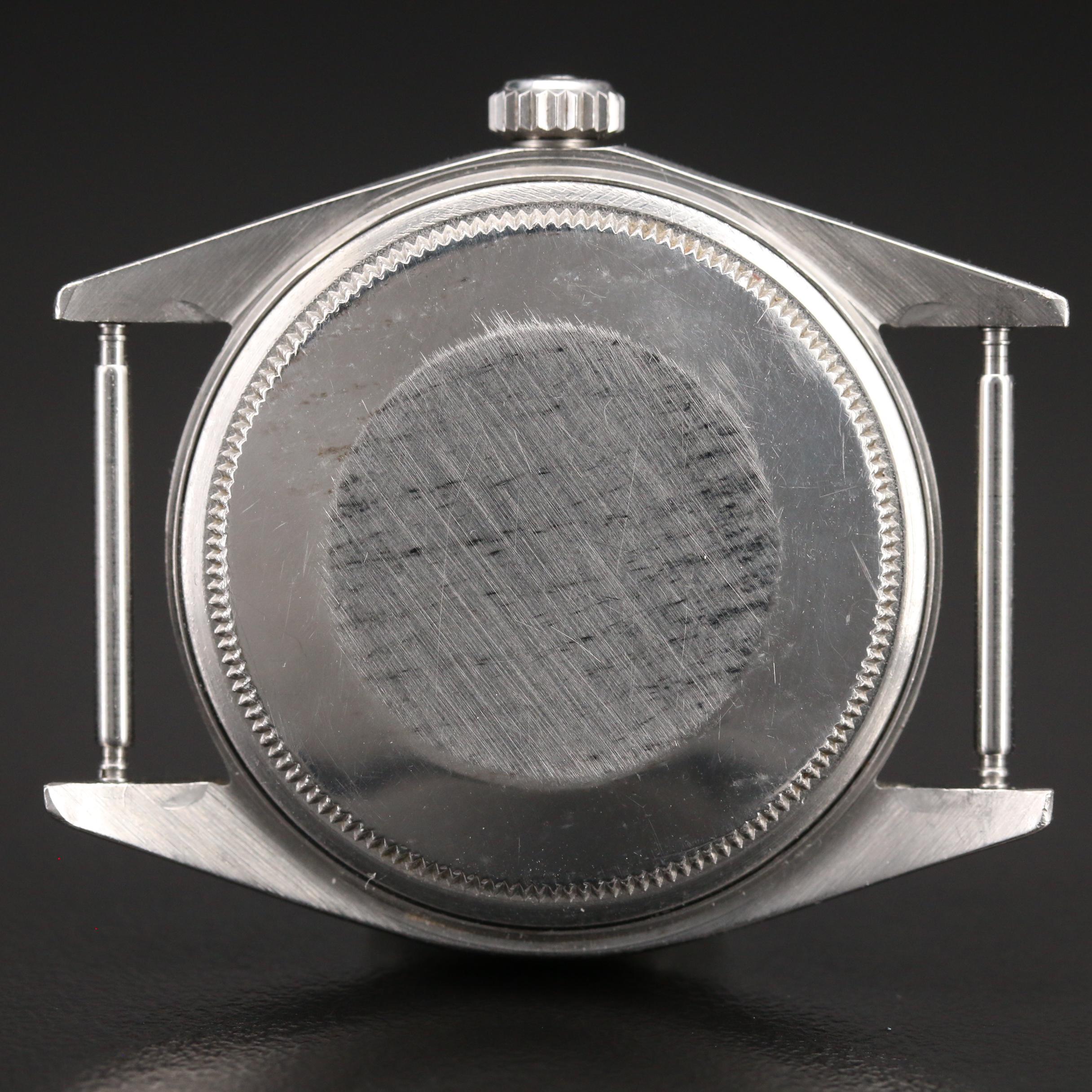 1968 Rolex Datejust 1601 18K White Gold and Stainless Steel Watch