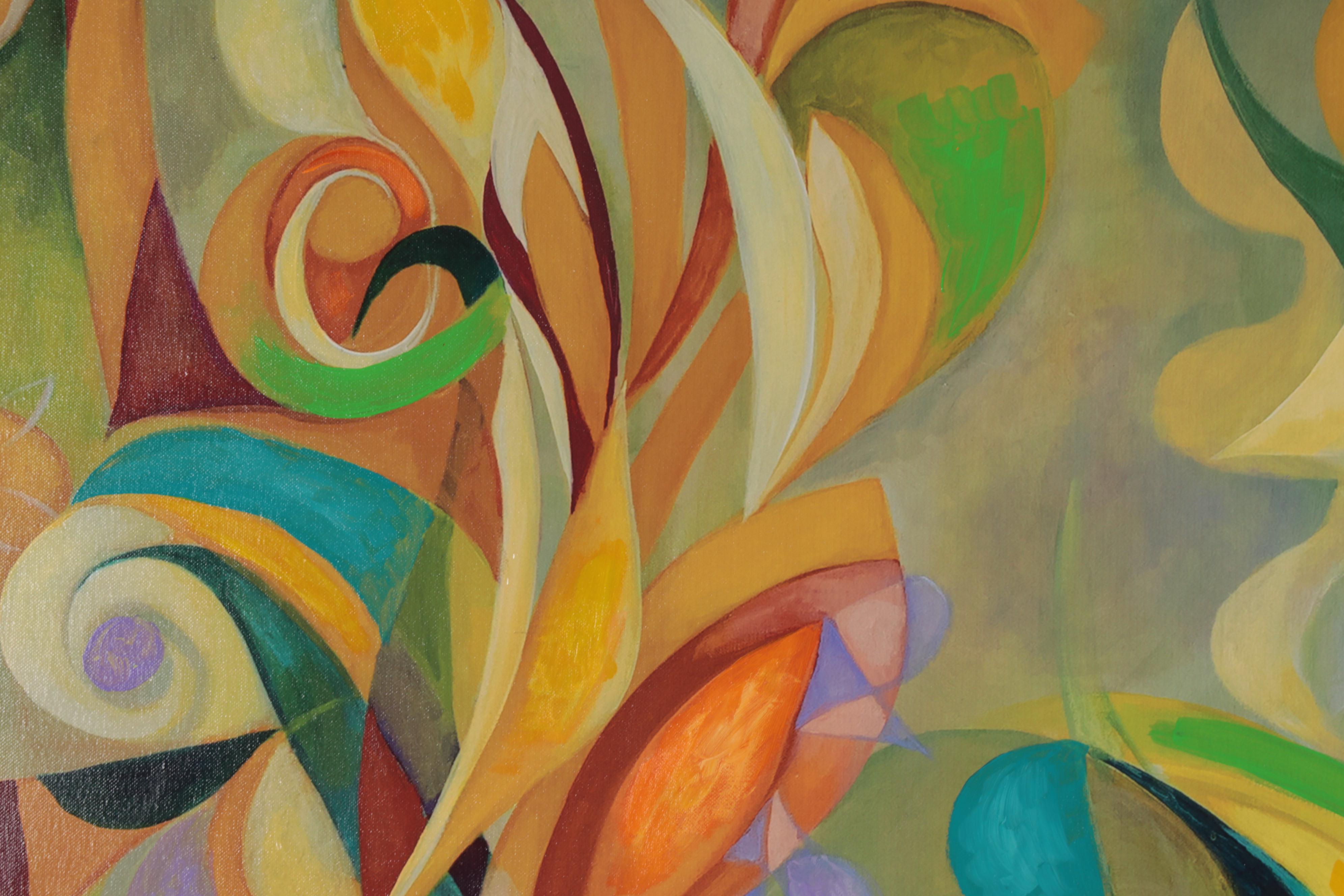 Cedric Michael Cox Large-Scale Embellished Giclée "Totems in the Mist No. 2"