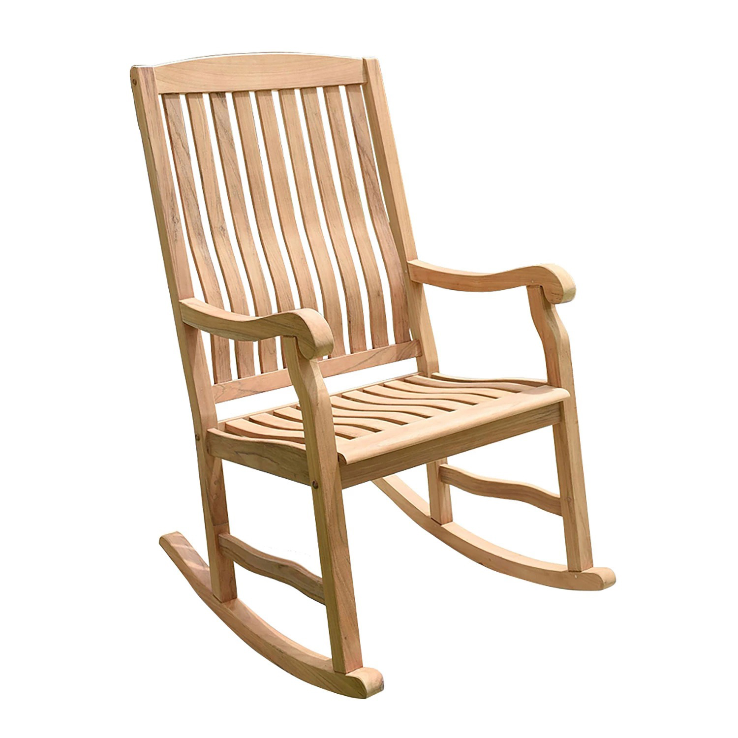 Members mark sale teak rocking chair