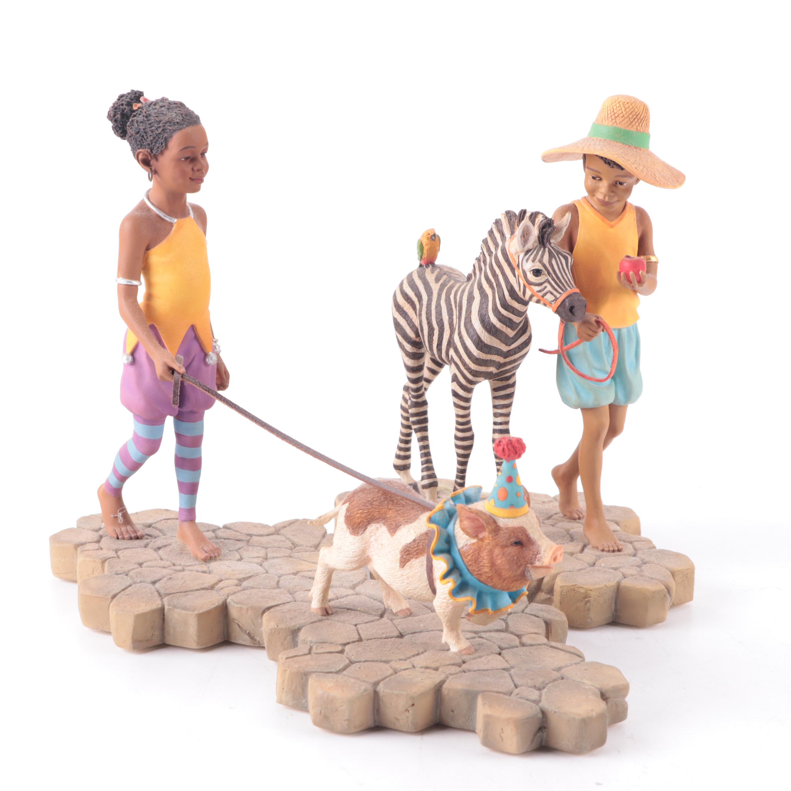 Thomas Blackshear "The Blackshear Jamboree Parade" Resin Figurines