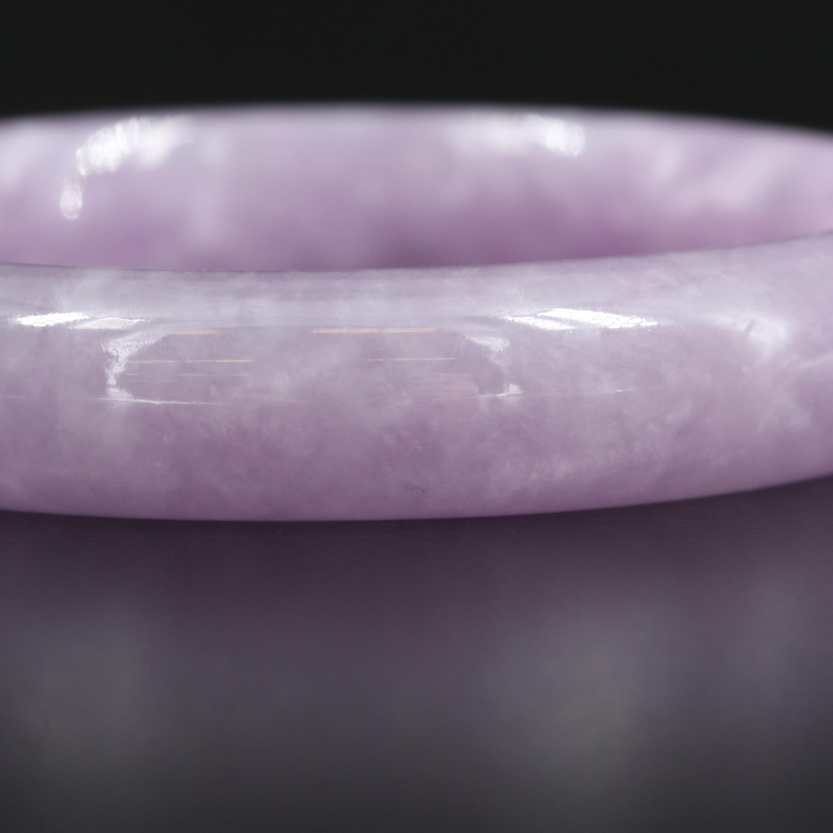 Jadeite Hololith Bangle