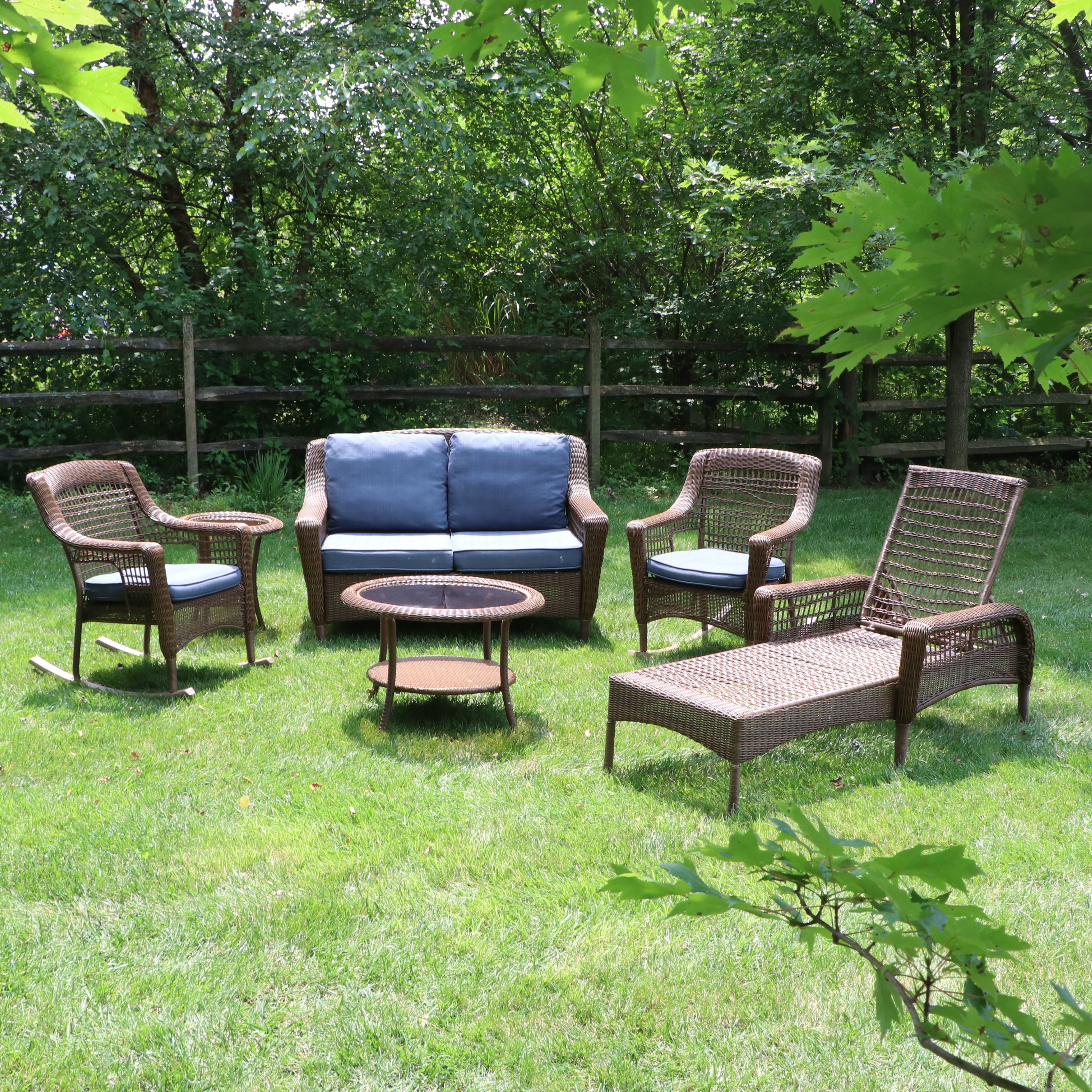 Hampton Bay Resin Wicker Patio Furniture