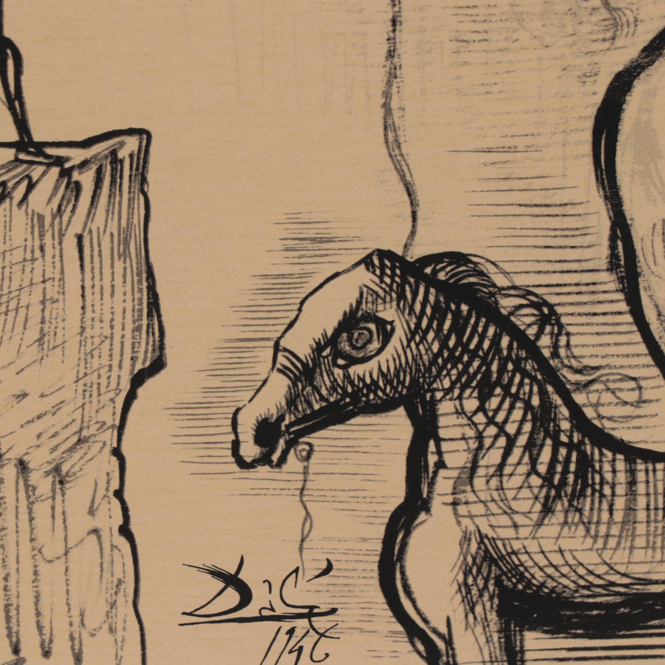 Serigraph After Salvador Dalí "Destino Sixty-One," 2006