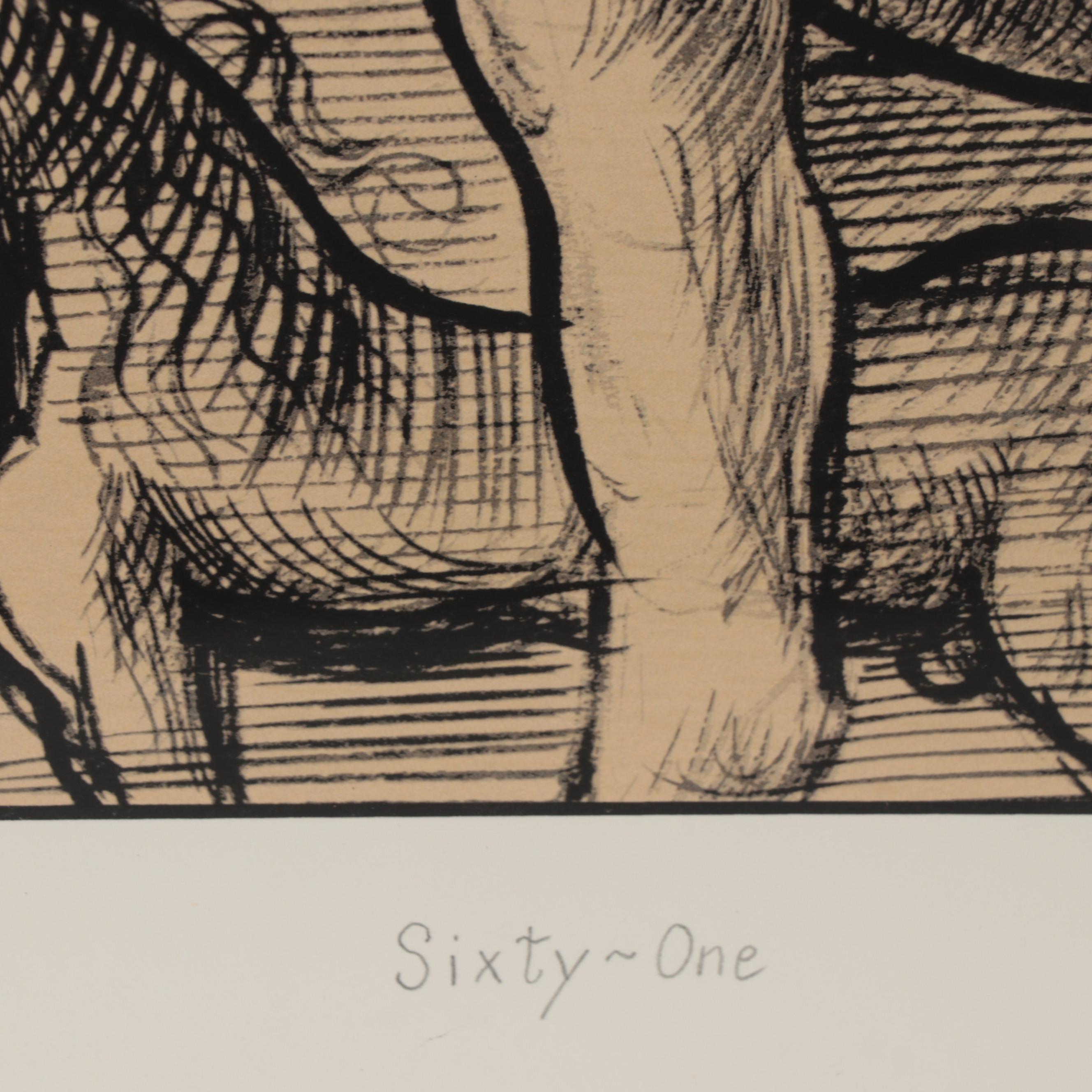 Serigraph After Salvador Dalí "Destino Sixty-One," 2006