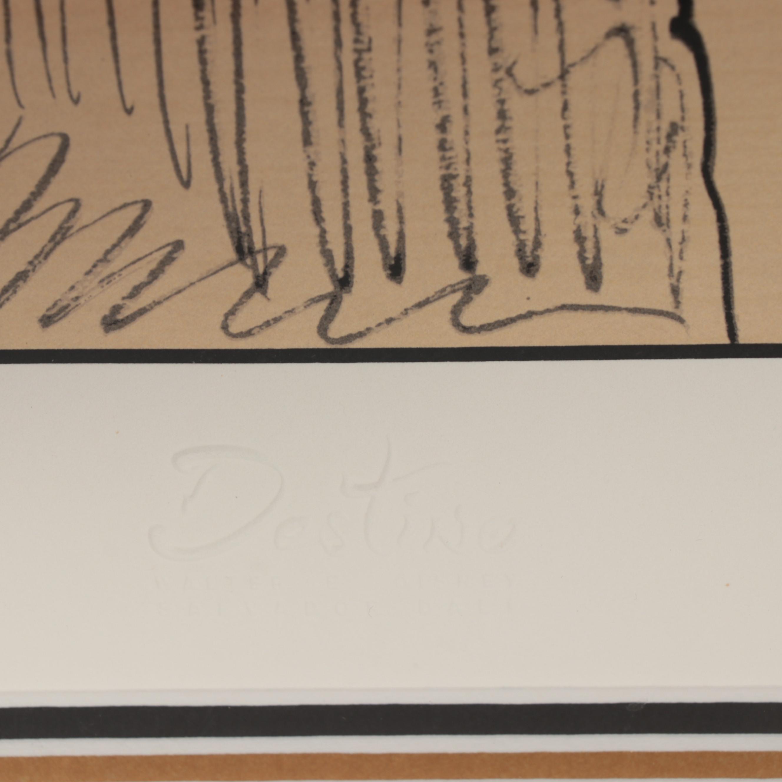 Serigraph After Salvador Dalí "Destino Sixty-One," 2006