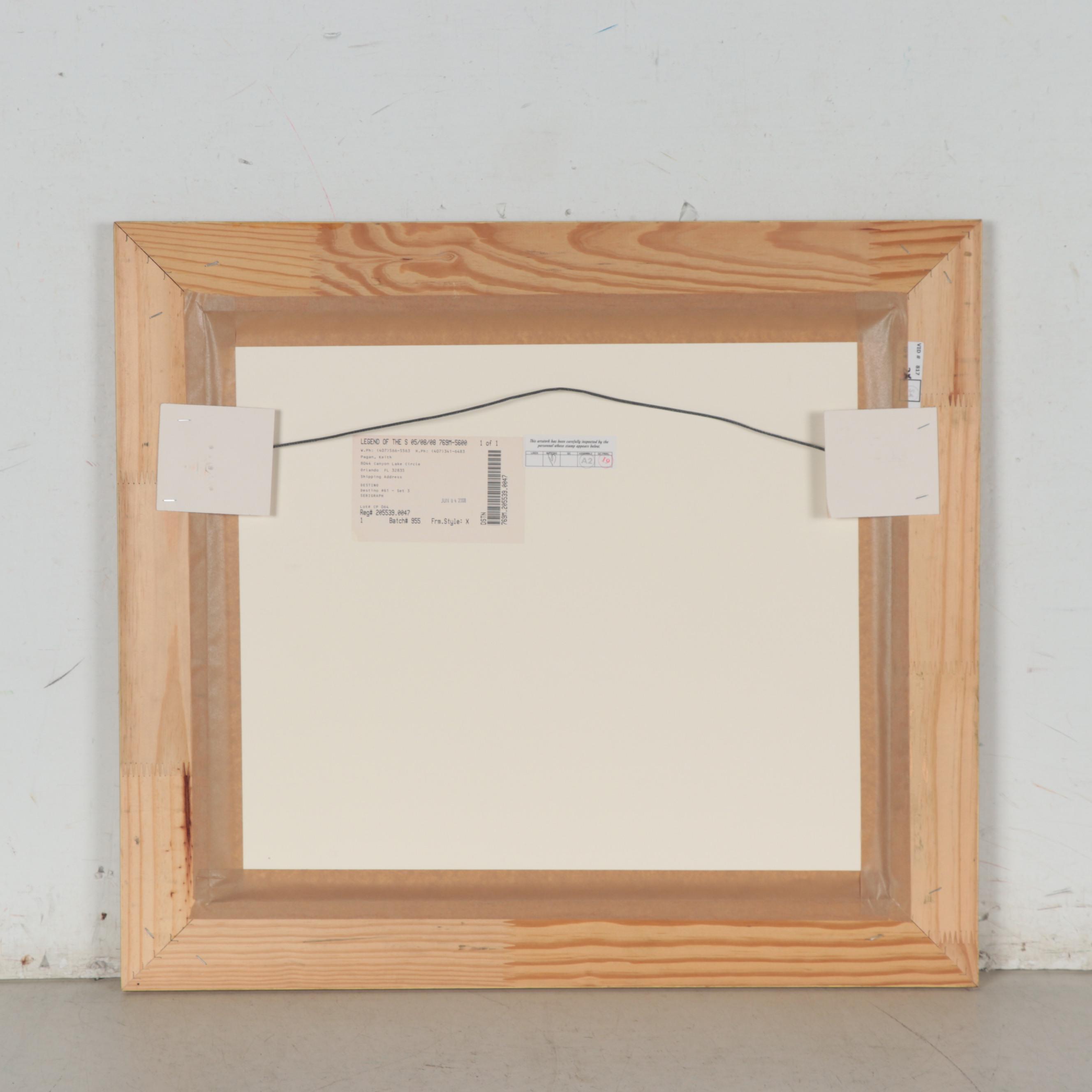 Serigraph After Salvador Dalí "Destino Sixty-One," 2006