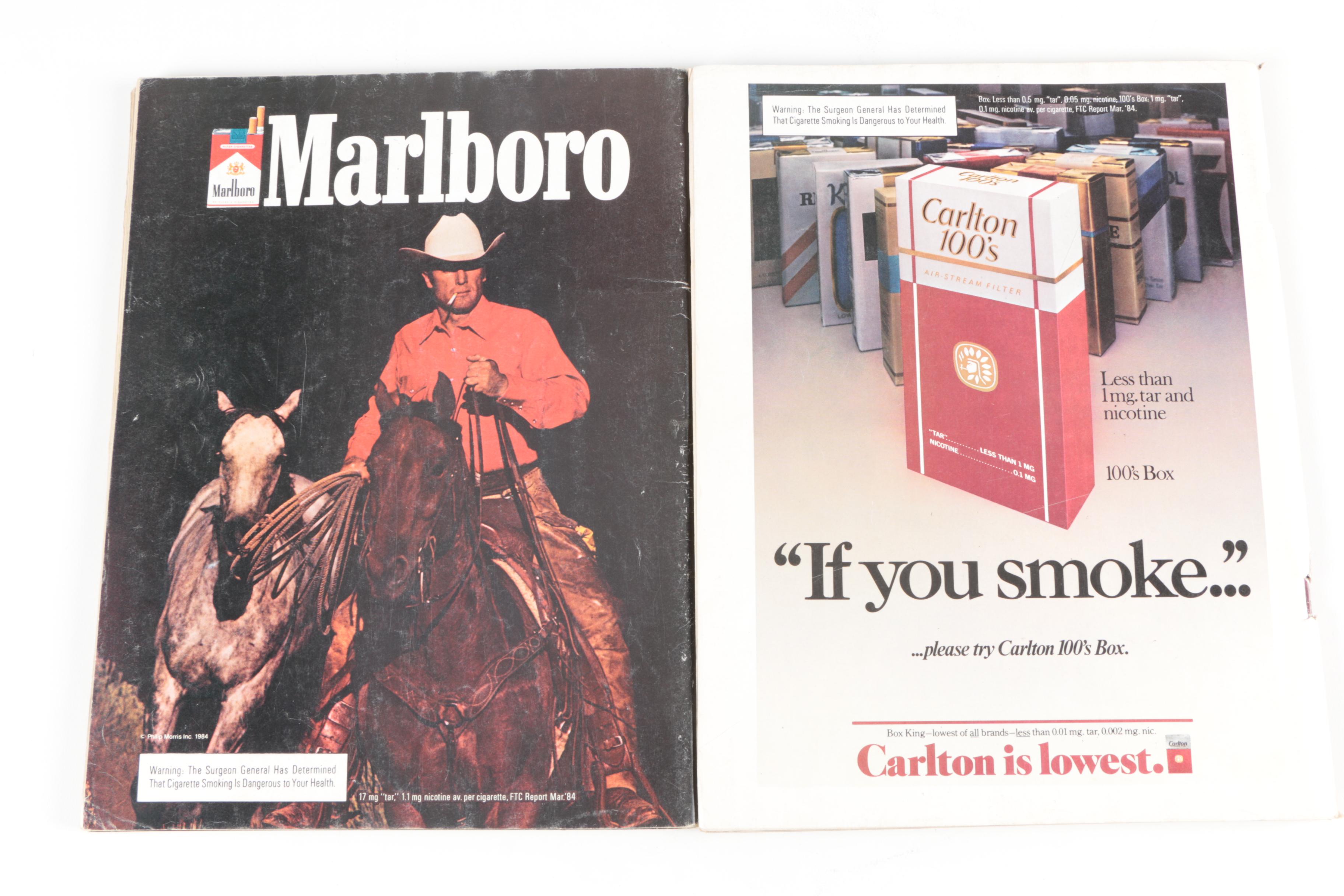 "Playboy" Magazines Featuring Suzanne Somers, Christie Brinkley and Others, 1984