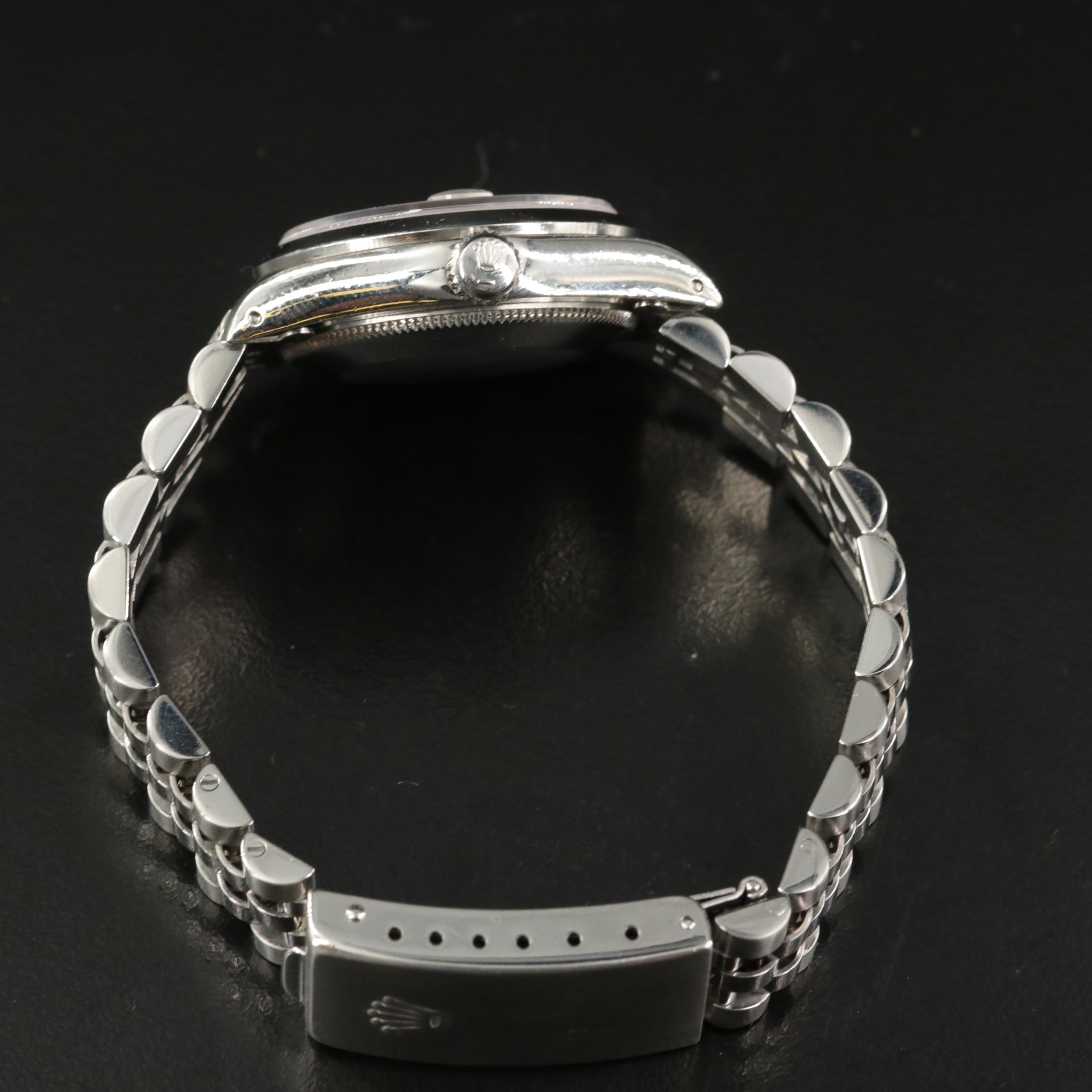 1988 Rolex Datejust Mid-Size 68240 Stainless Steel Automatic Watch