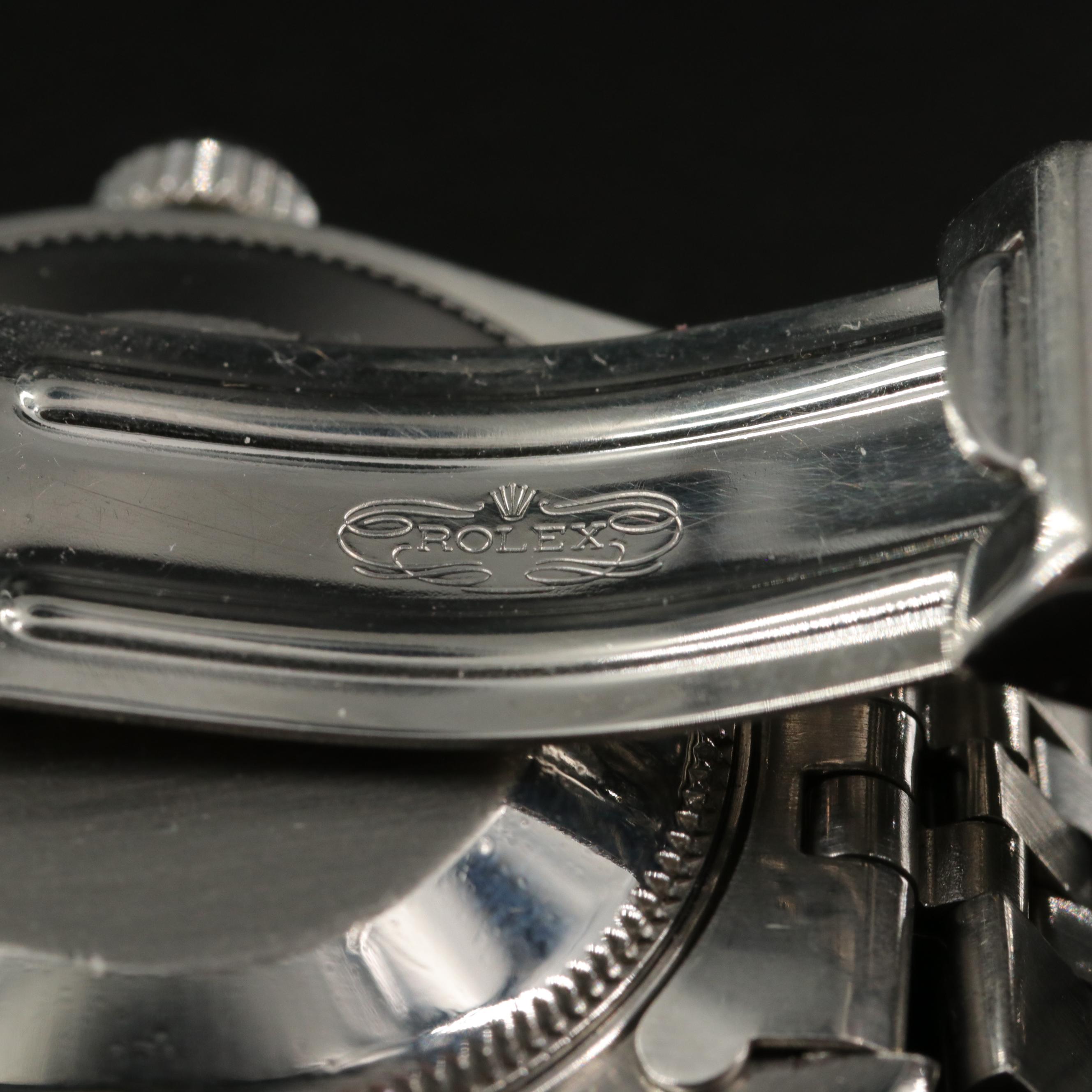 1988 Rolex Datejust Mid-Size 68240 Stainless Steel Automatic Watch