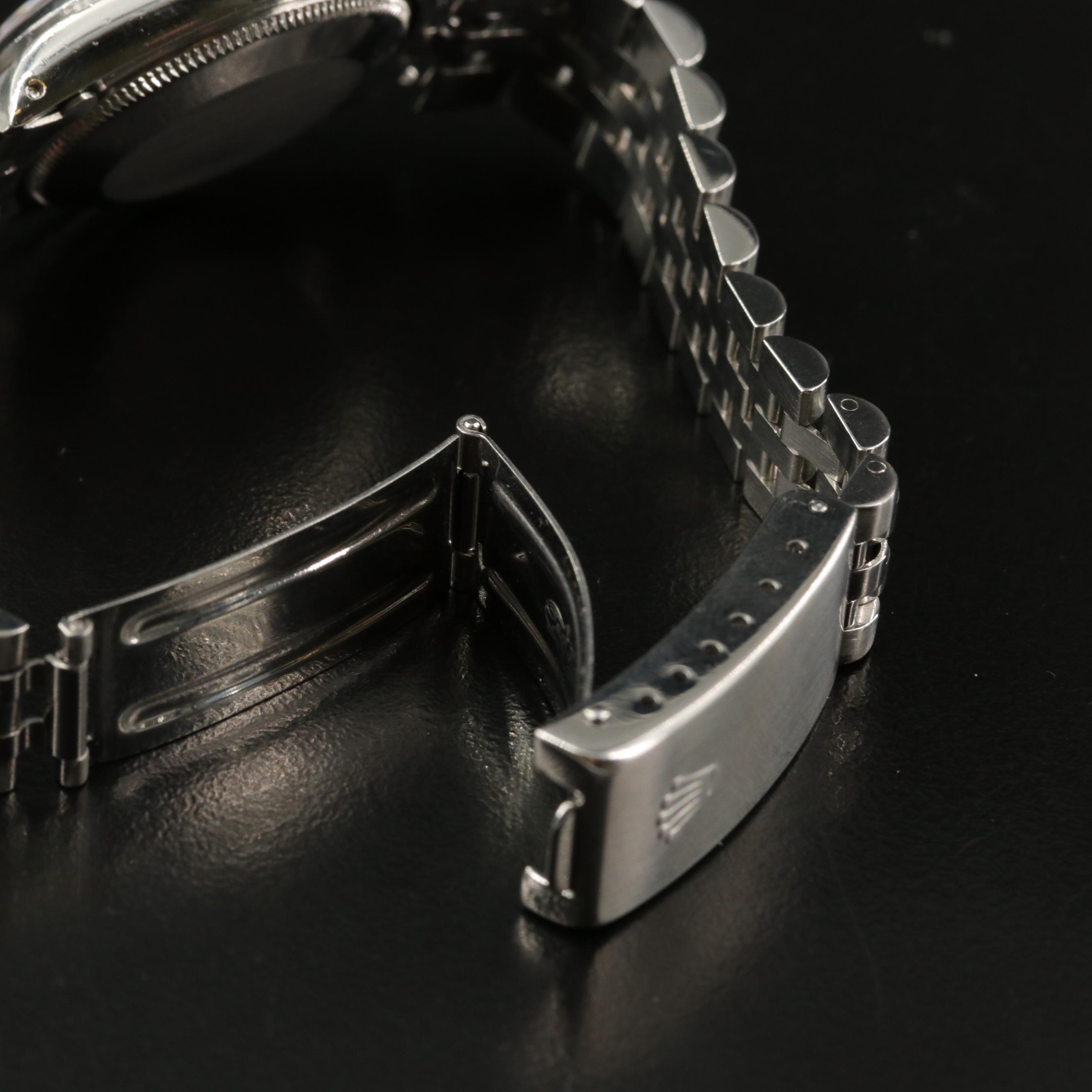 1988 Rolex Datejust Mid-Size 68240 Stainless Steel Automatic Watch