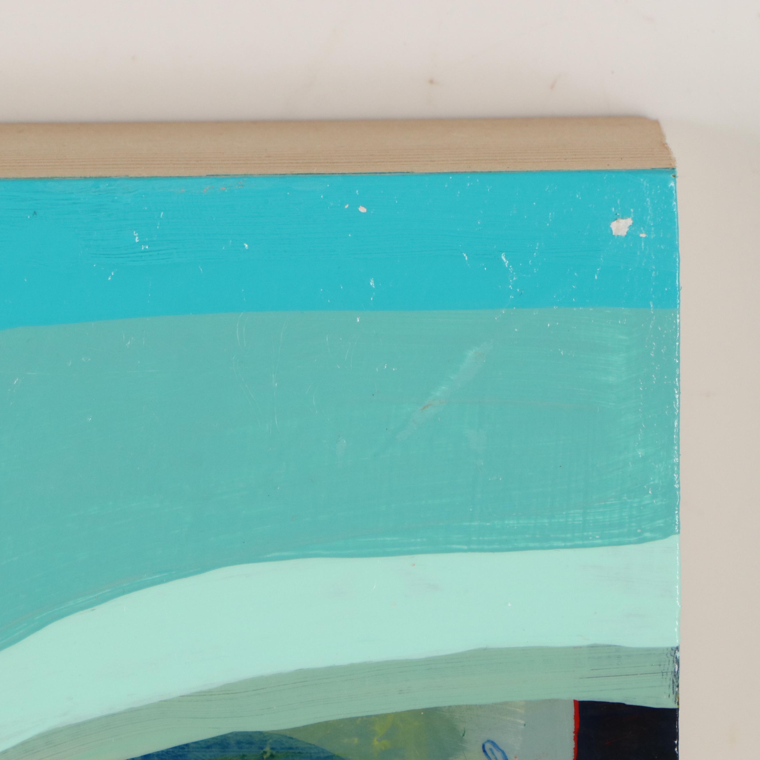 Lindsay D. Nehls Acrylic Painting "Sap Green," 2021