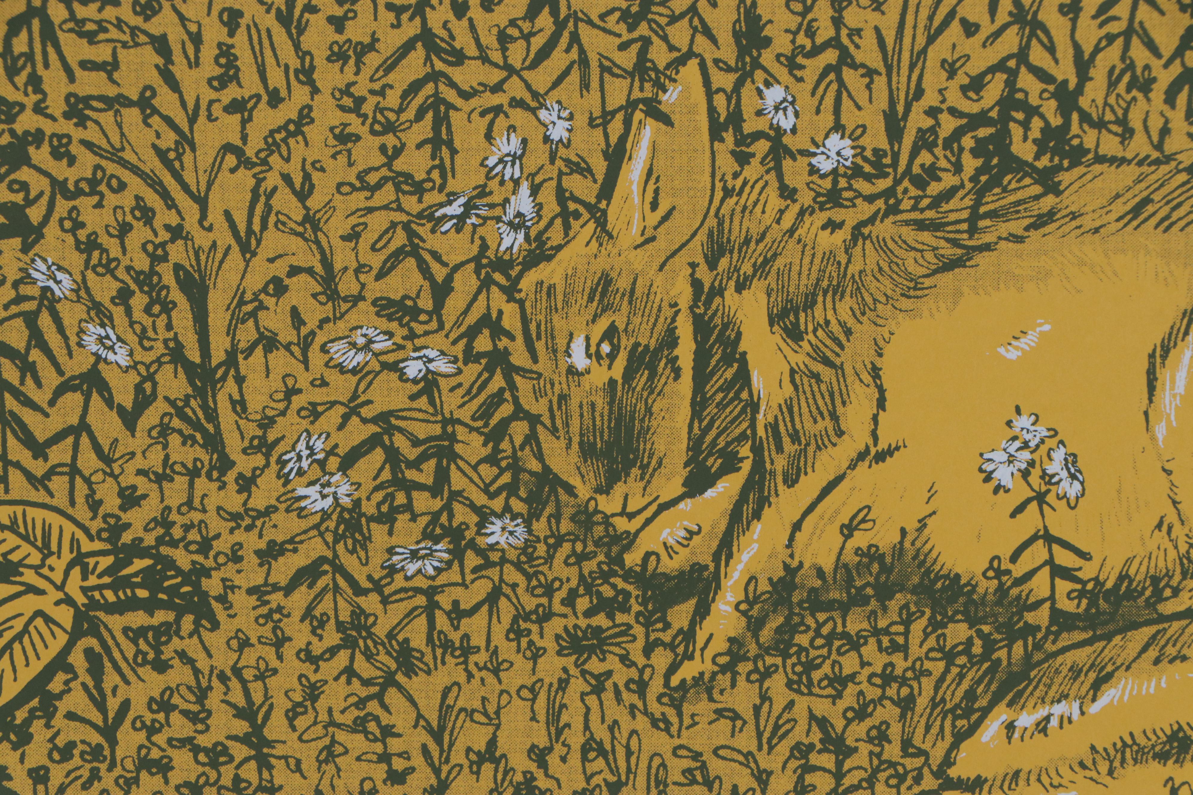 Linda Winder Serigraph "Overgrowth," 21st Century