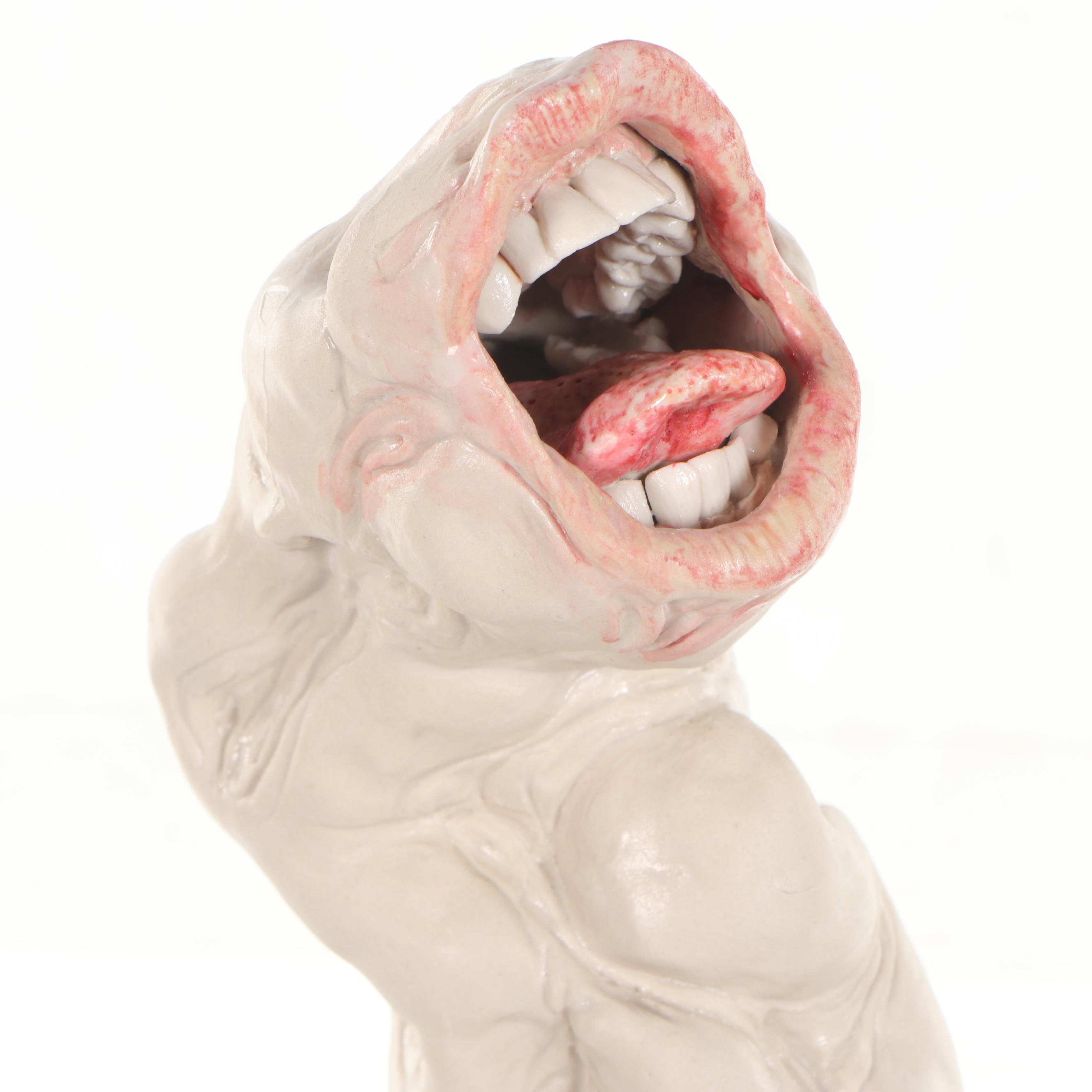 Sara Torgison Surreal Biomorphic Ceramic Sculpture