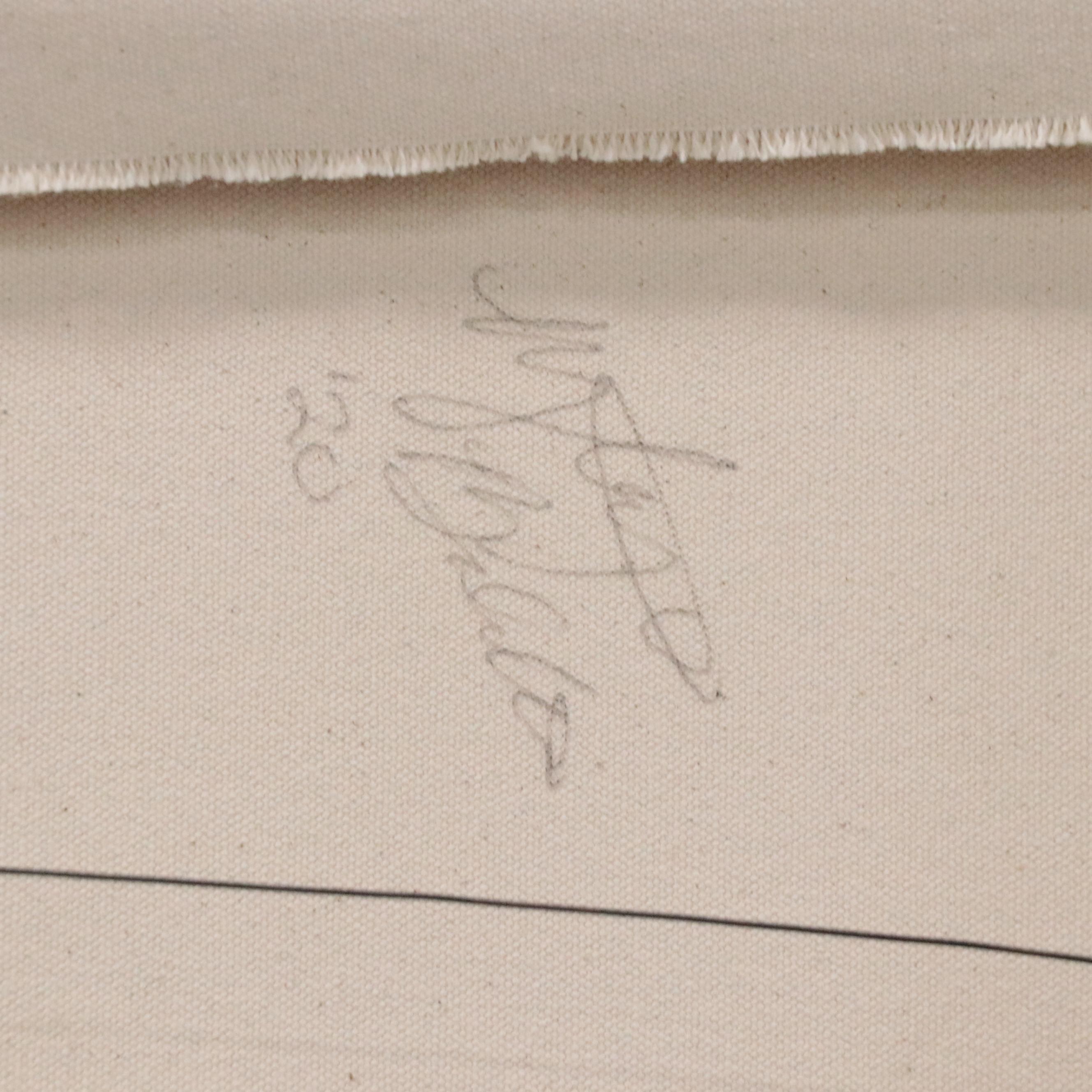 Nytaya Babbitt Large-Scale Portrait Acrylic Painting of Seated Woman, 2020