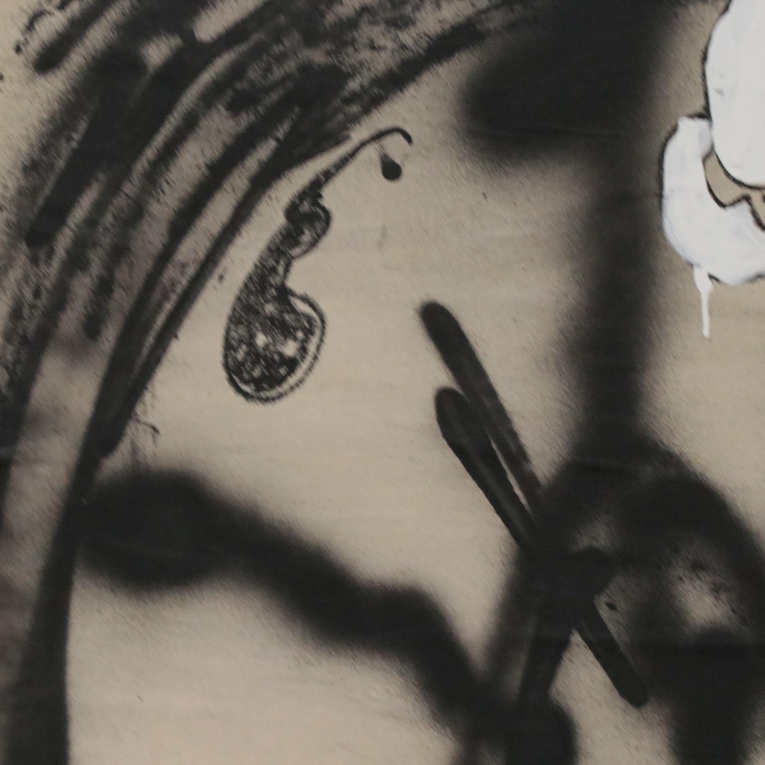 Drew Christman Mixed Media Painting "Citrus Cowboy," 2020