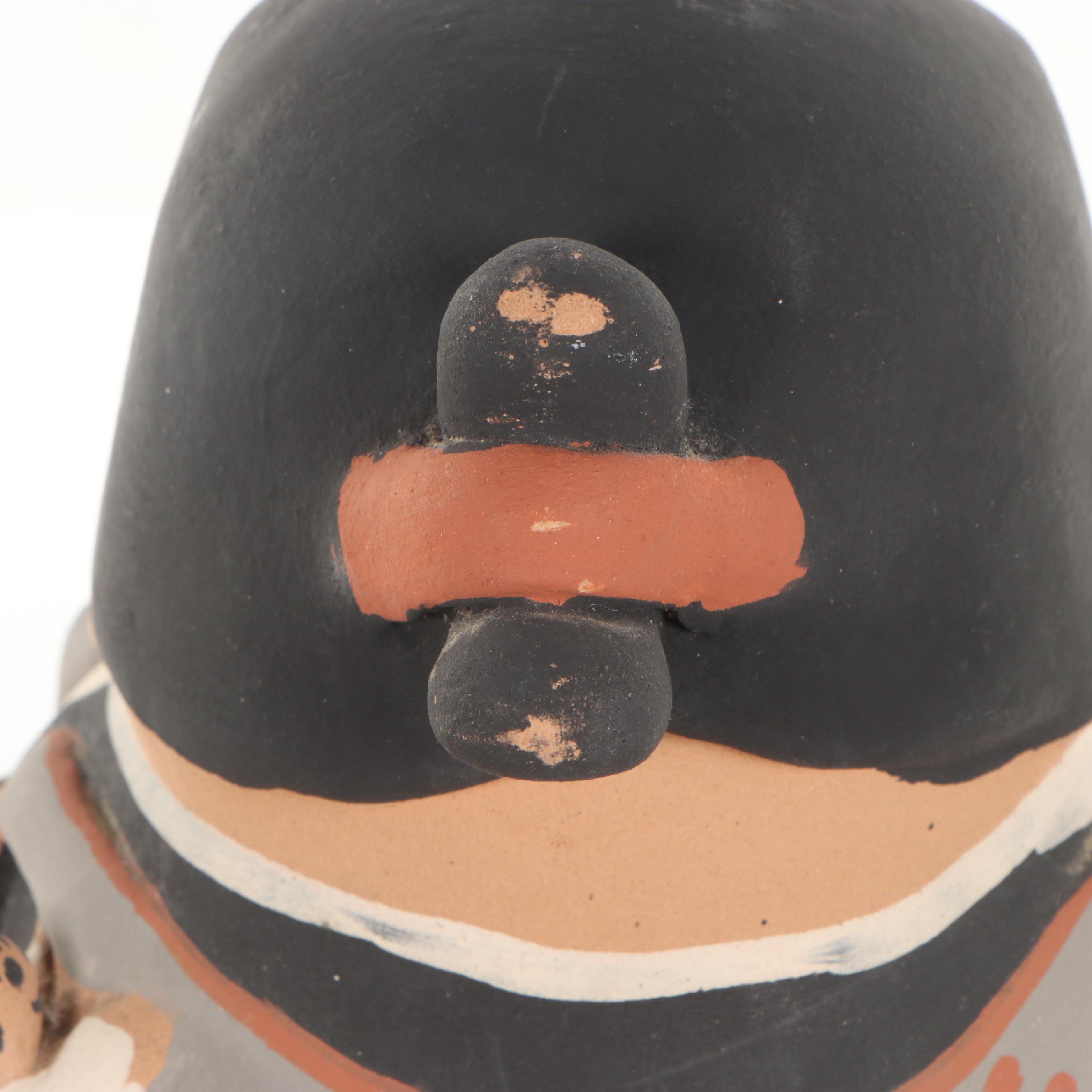 J.S Shendo Pueblo Figural Sculpture, 1990