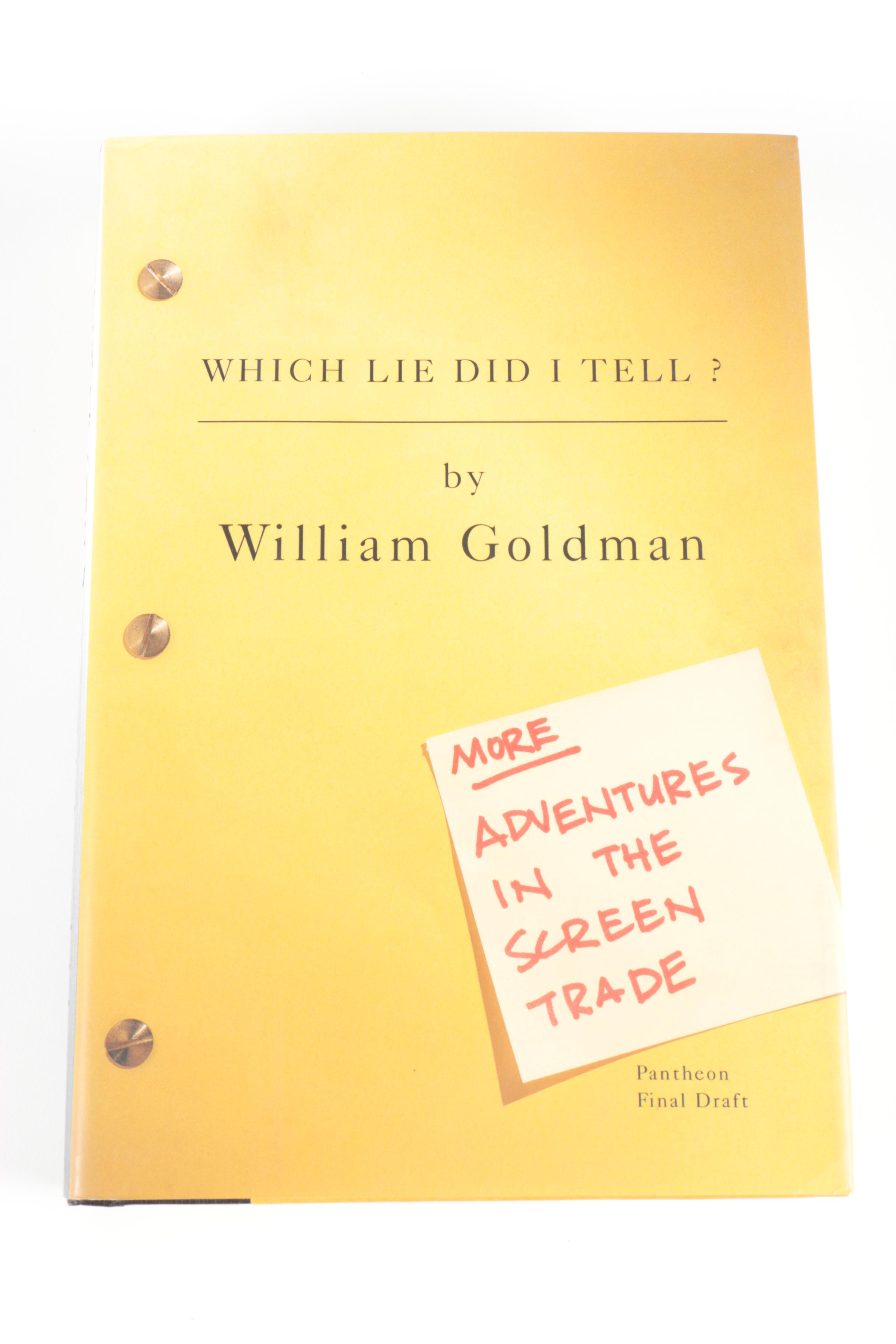 "The Princess Bride" and More by William Goldman