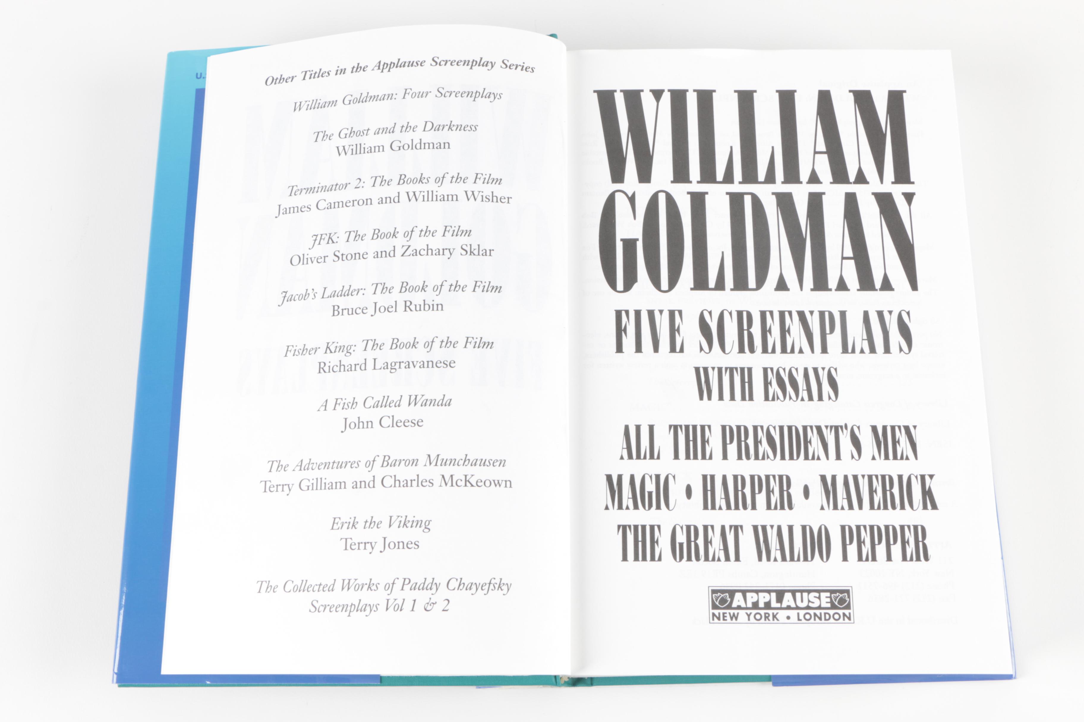 "The Princess Bride" and More by William Goldman