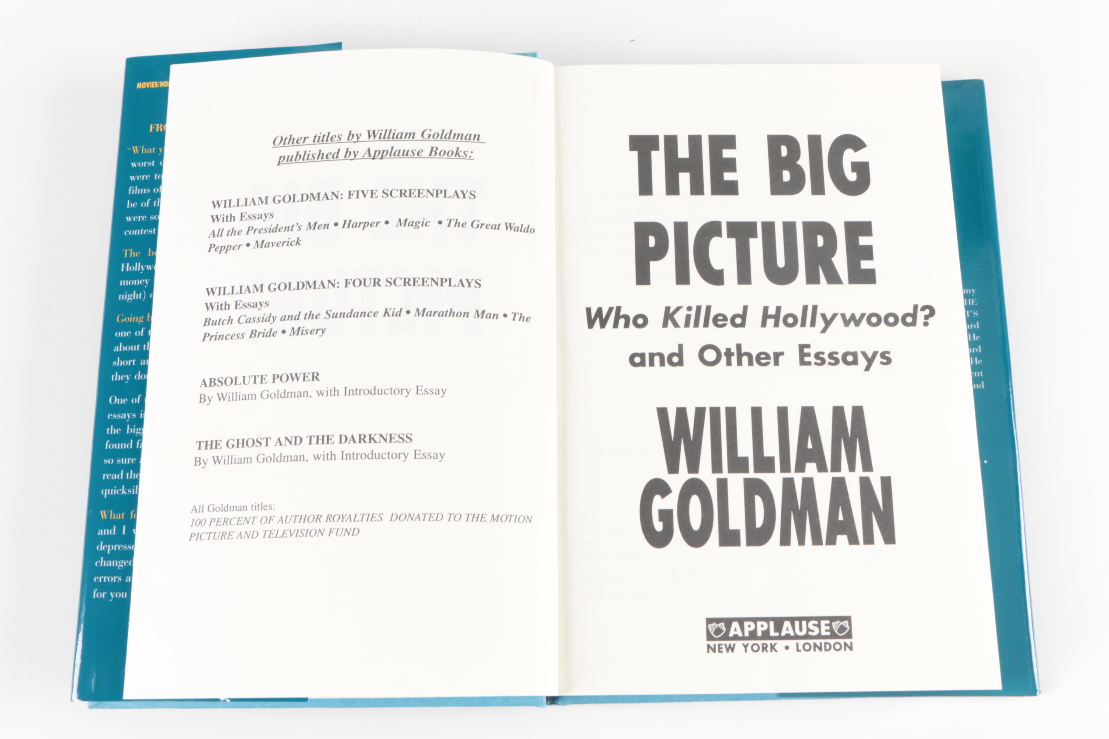 "The Princess Bride" and More by William Goldman