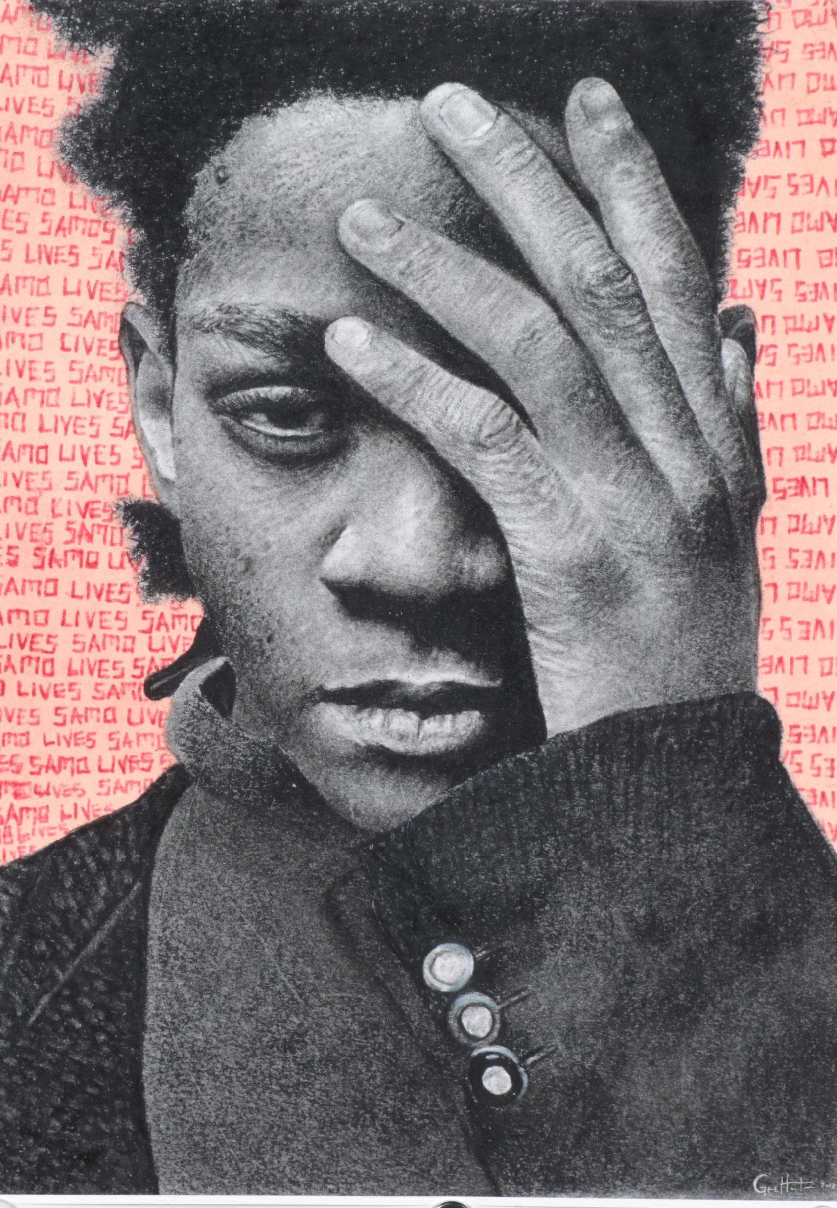 Gee Horton Giclée "Samo Lives," 2018