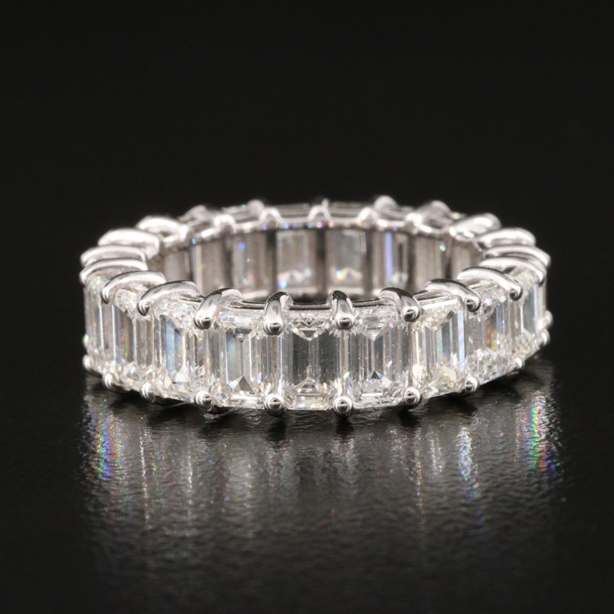 18K 5.66 CTW Diamond Eternity Band