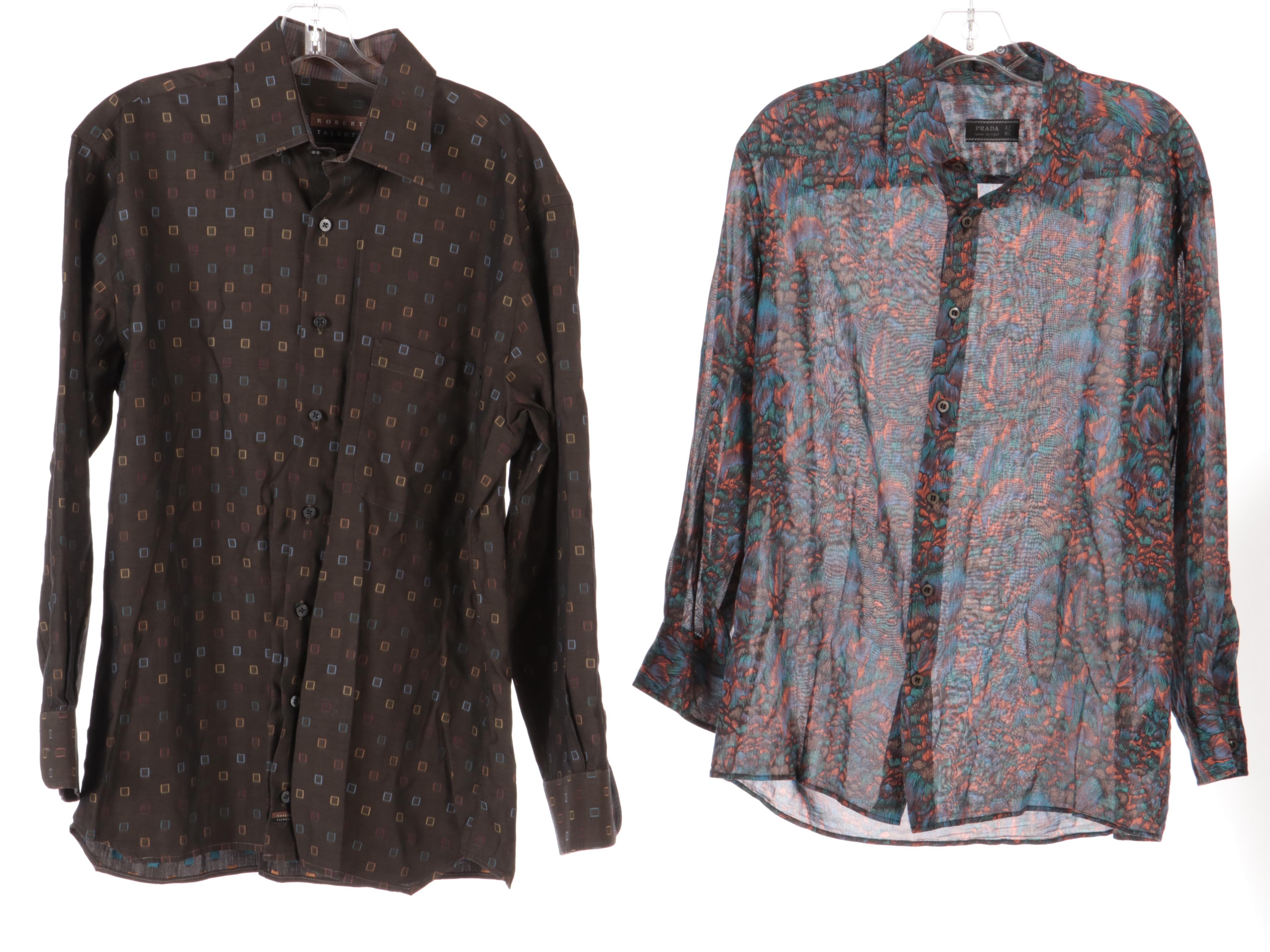 Prada, Robert Talbott, Equilibrio and Ermenegildo Zegna