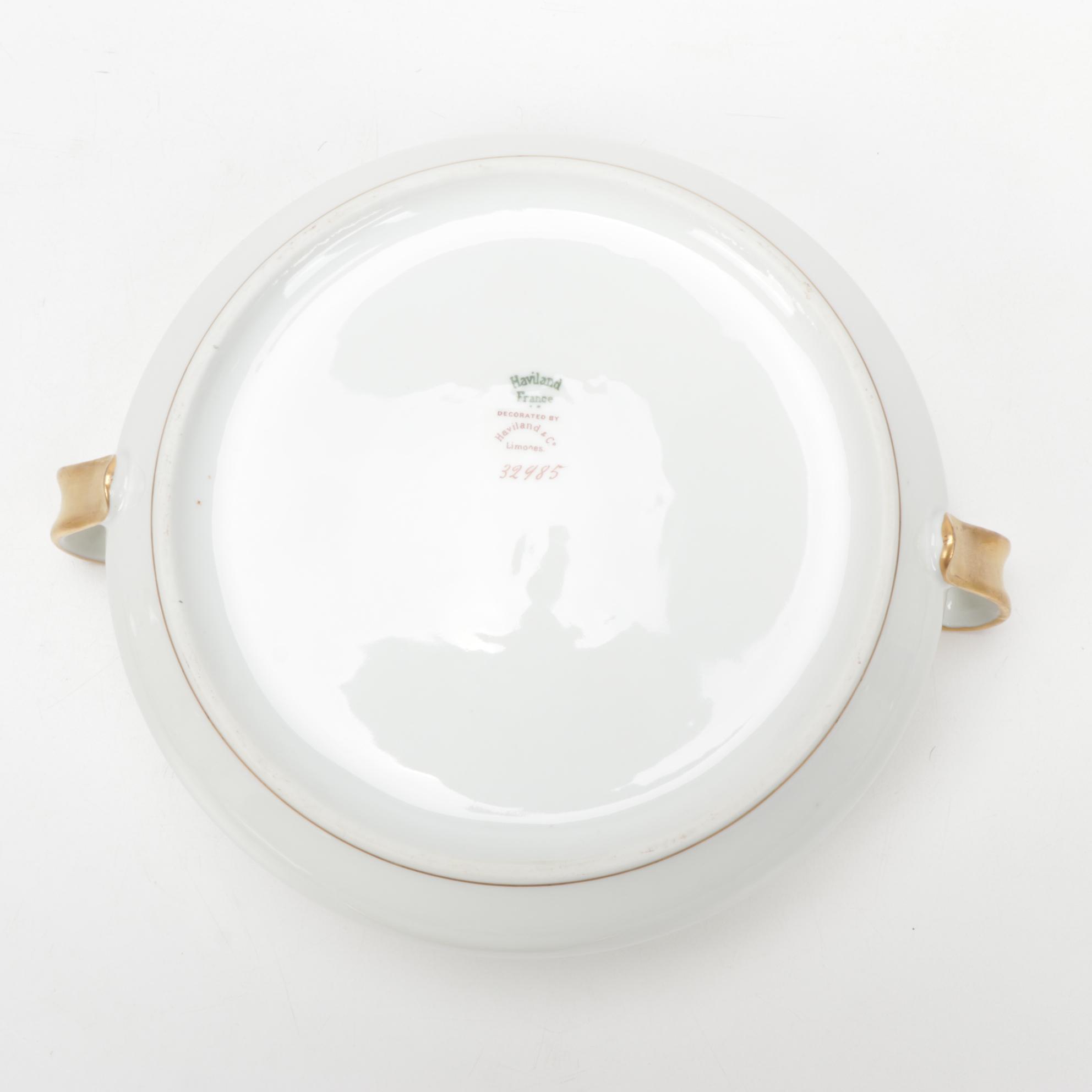 Haviland "Yale" Porcelain Dinnerware and Serveware