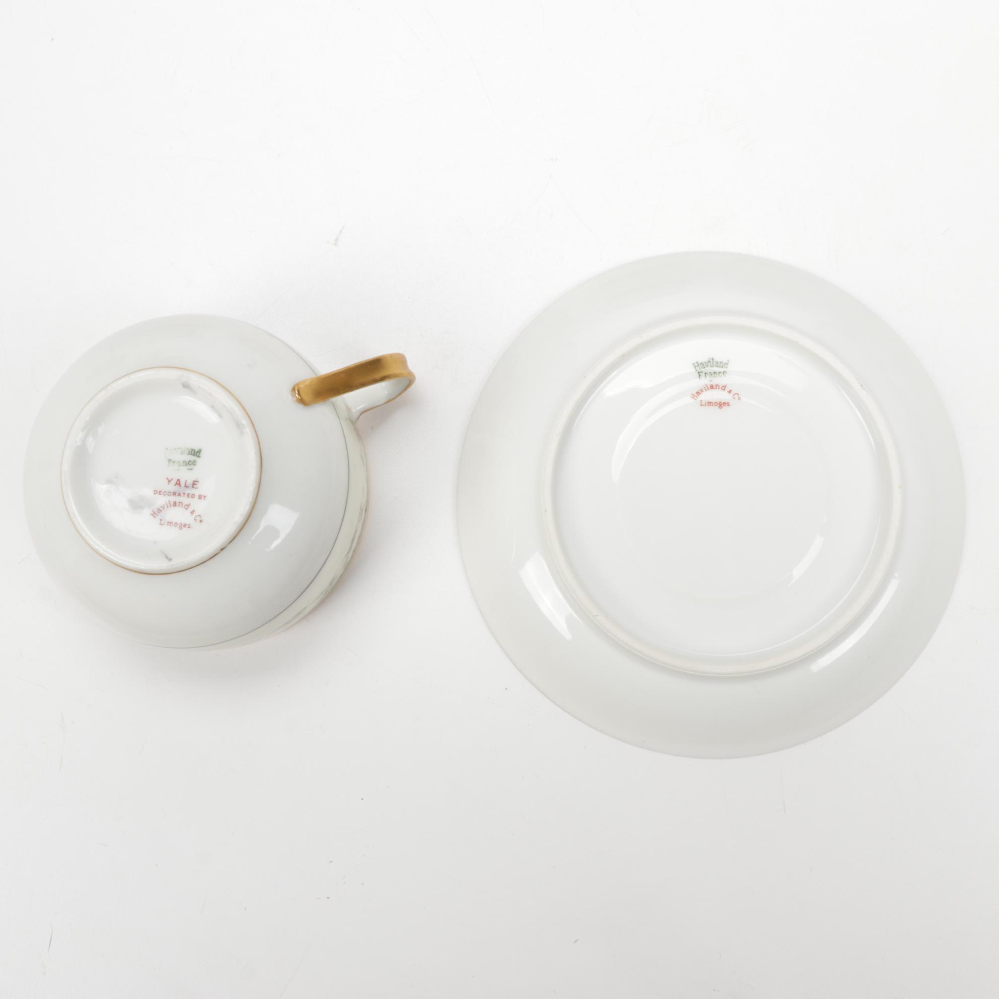 Haviland "Yale" Porcelain Dinnerware and Serveware