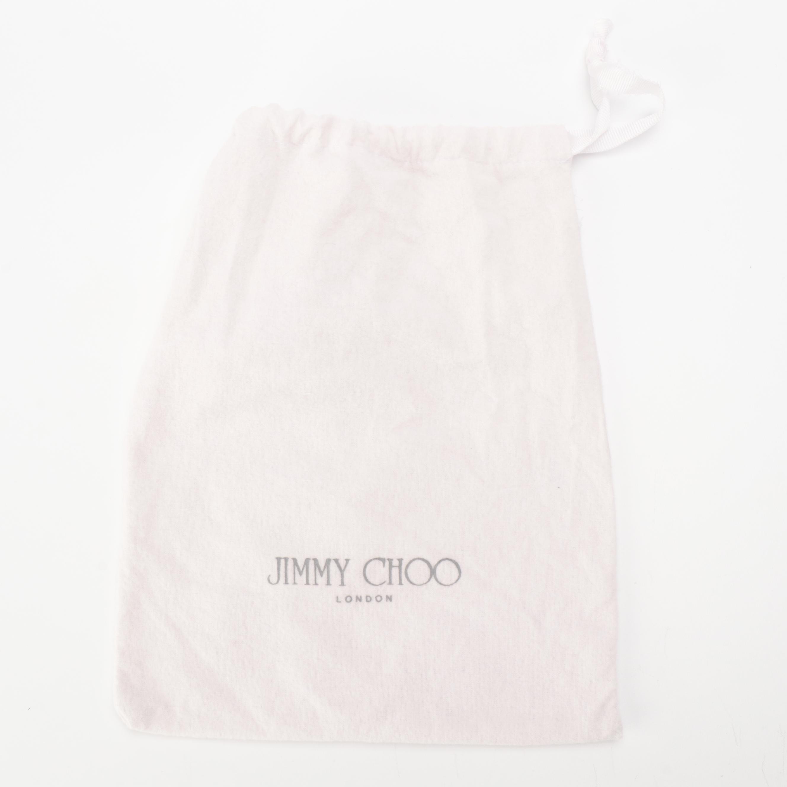 Jimmy Choo Flat Sandals in Metallic Gold Leather