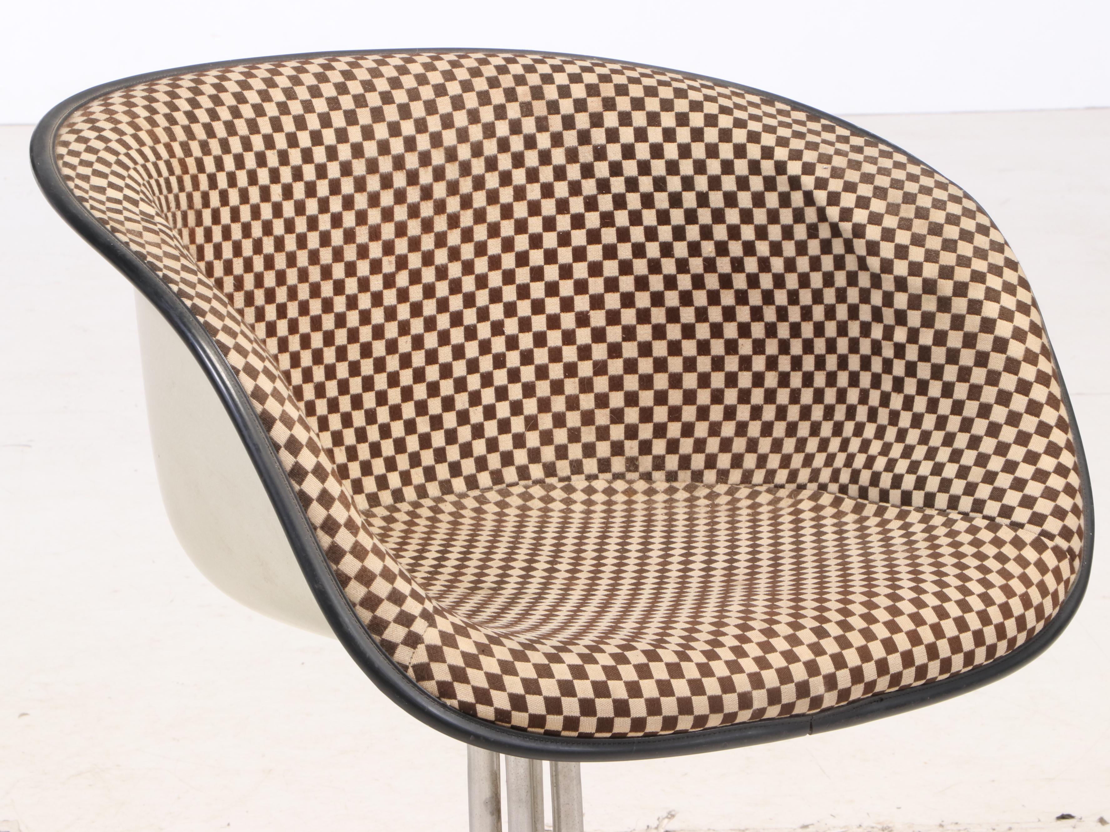 Eames for Herman Miller "La Fonda" Alexander Girard-Upholstered Armchair