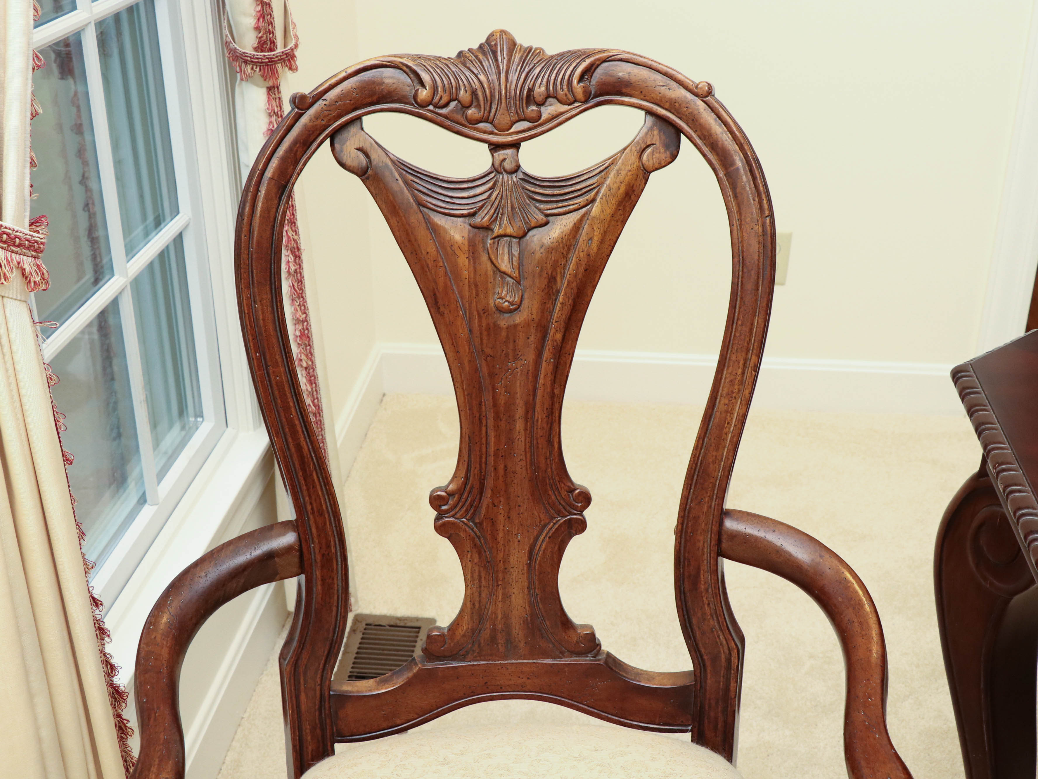 Bernhardt "La Scala" Nine-Piece Cherry Dining Set