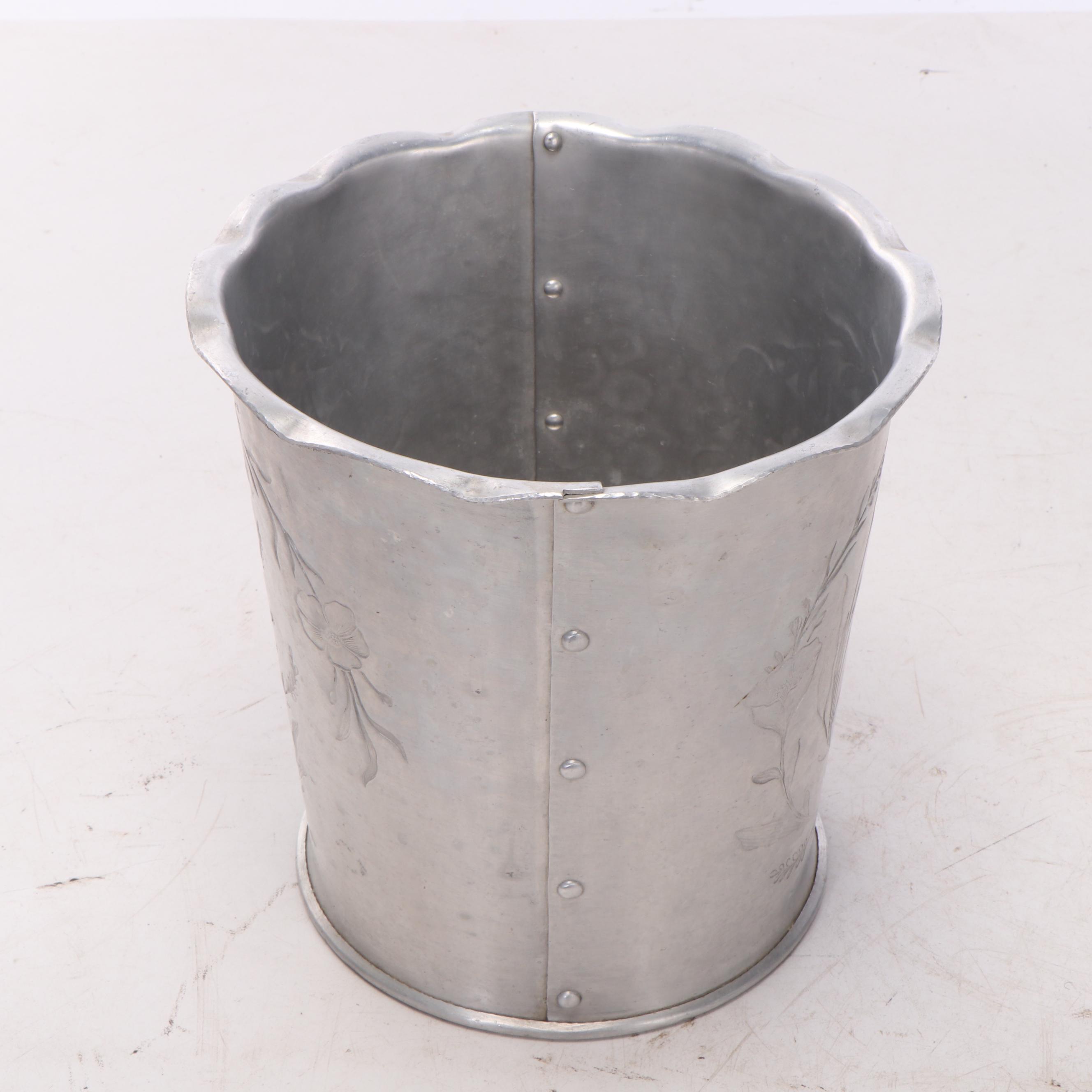 Russel Wright Everlast Forged Aluminum Mobile Bar or Serving Cart