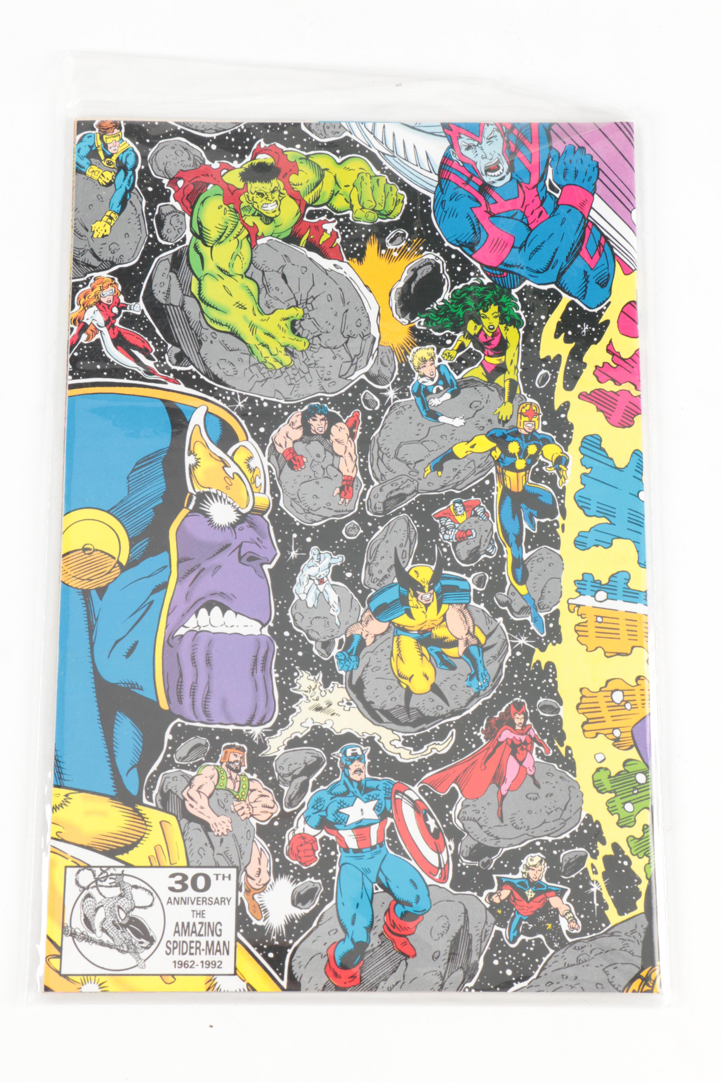 Modern Age Marvel Comics "Infinity War" Comic Book Volumes 1 - 6