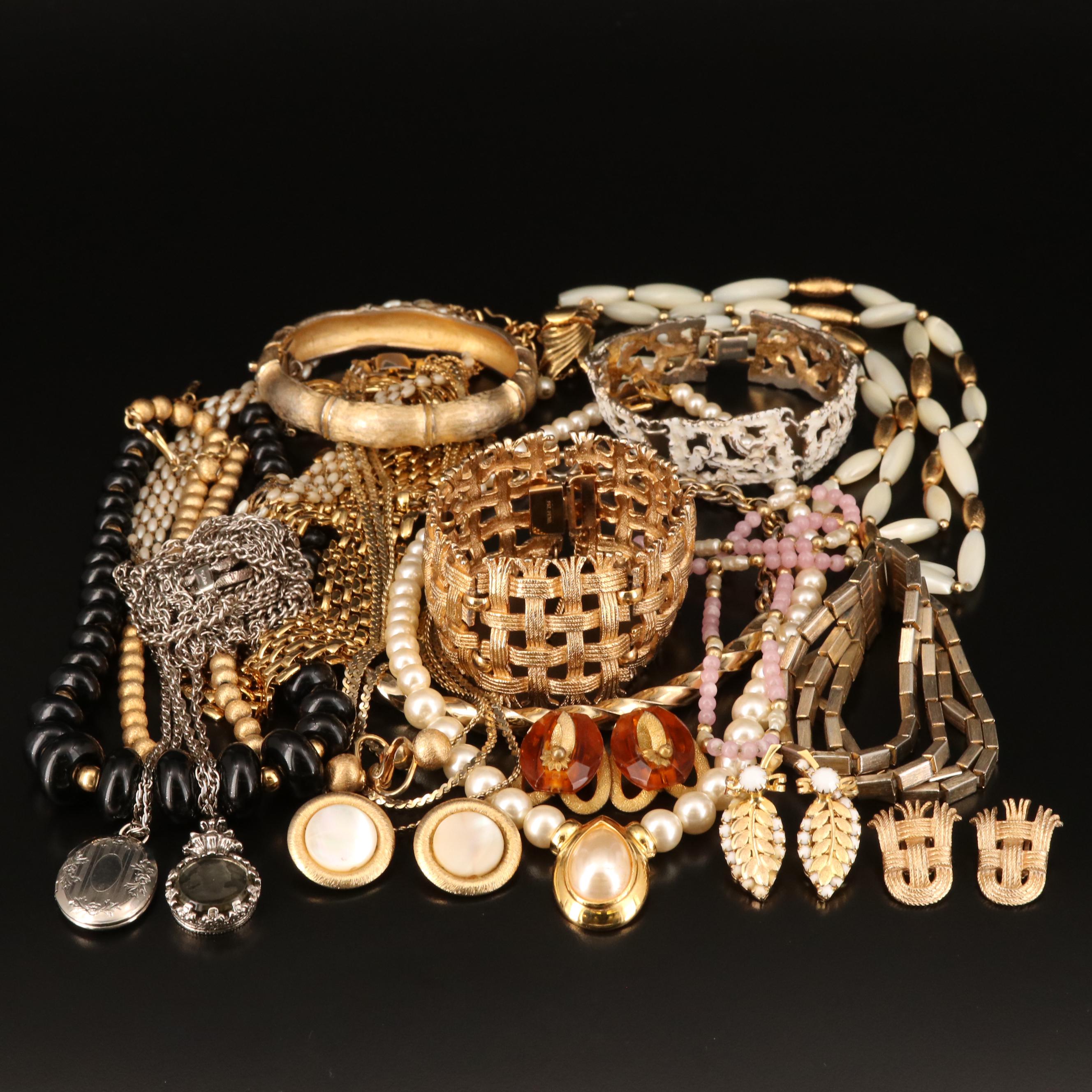 Vintage Jewelry Including Hobé and Napier