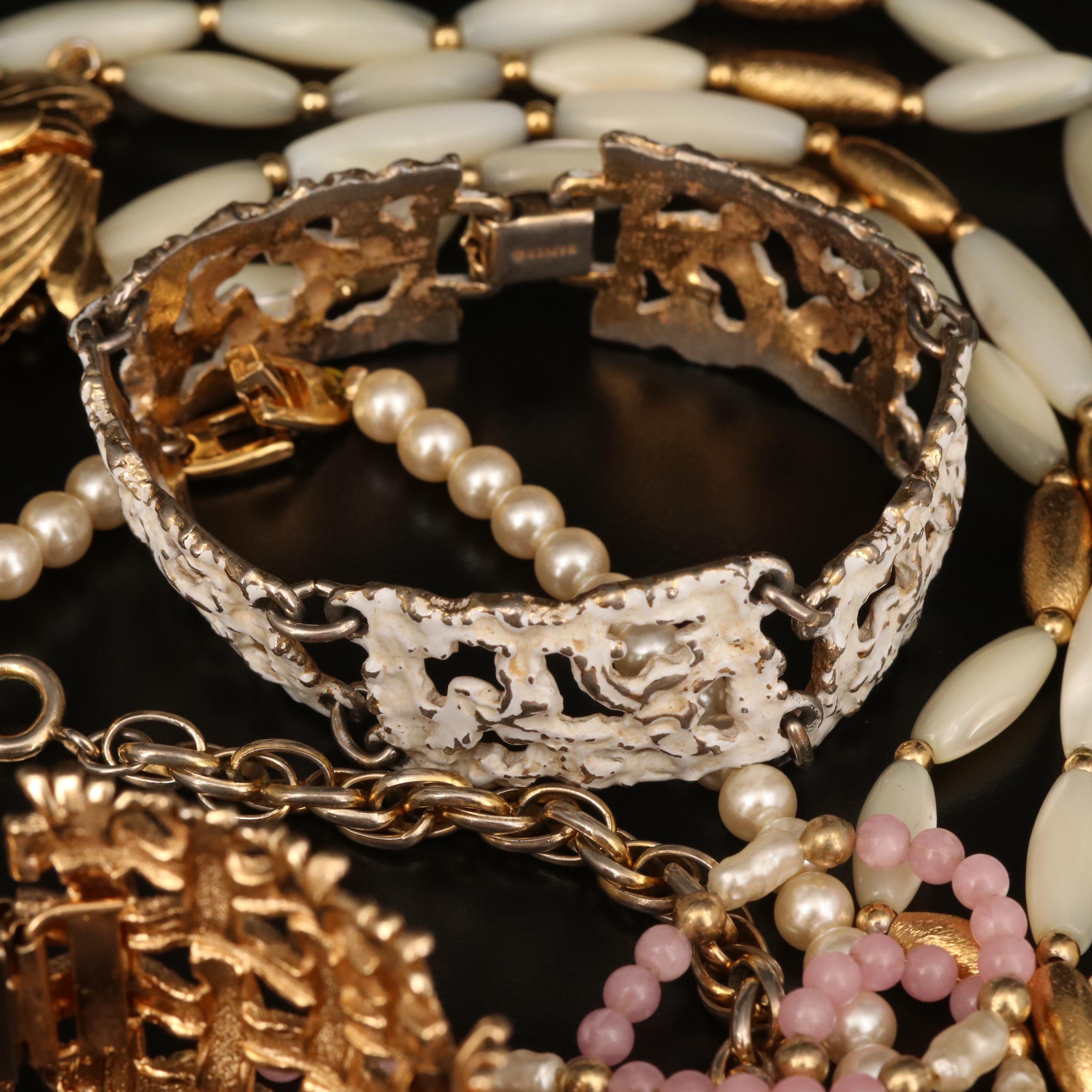 Vintage Jewelry Including Hobé and Napier