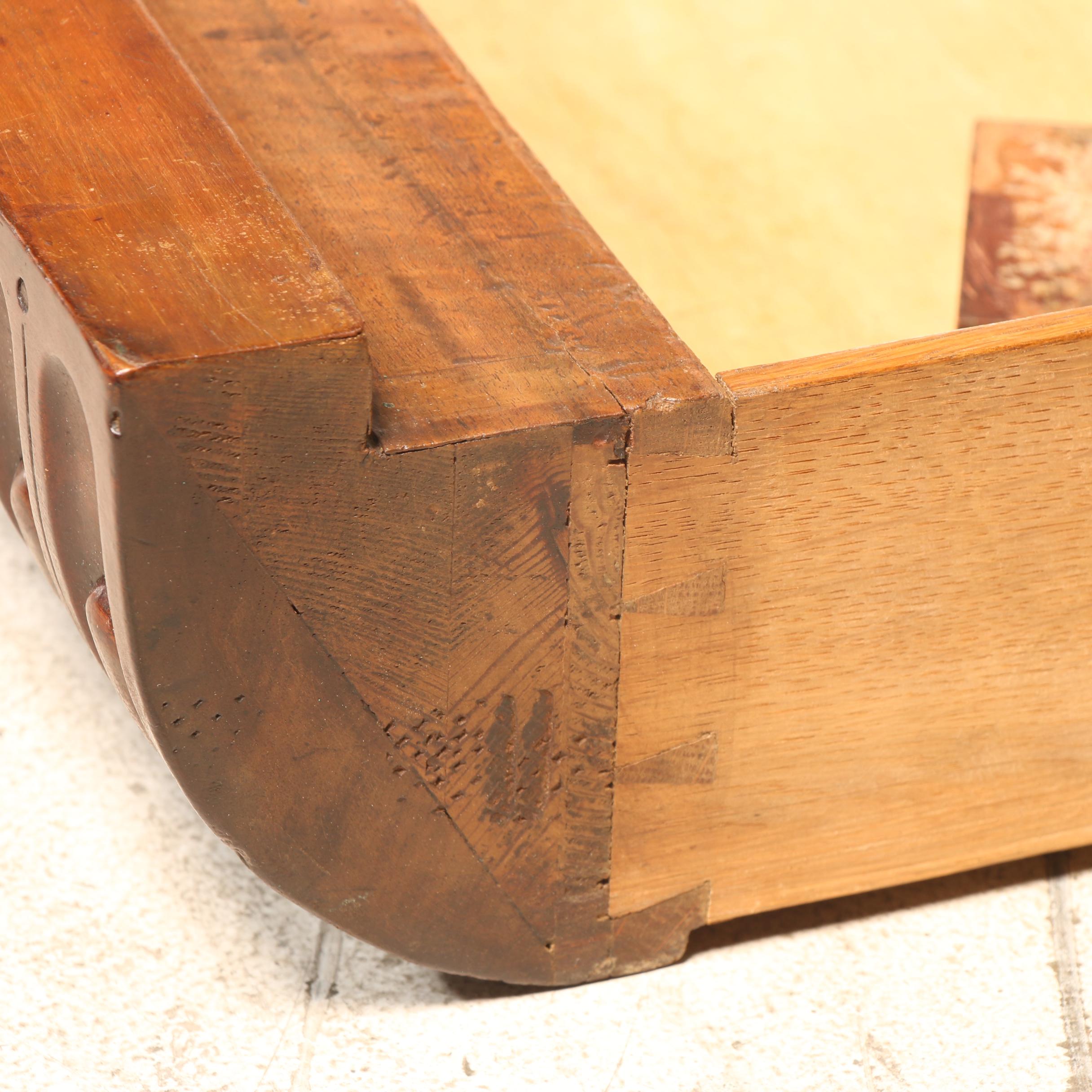 French Henri II Style Walnut Buffet à Deux Corps