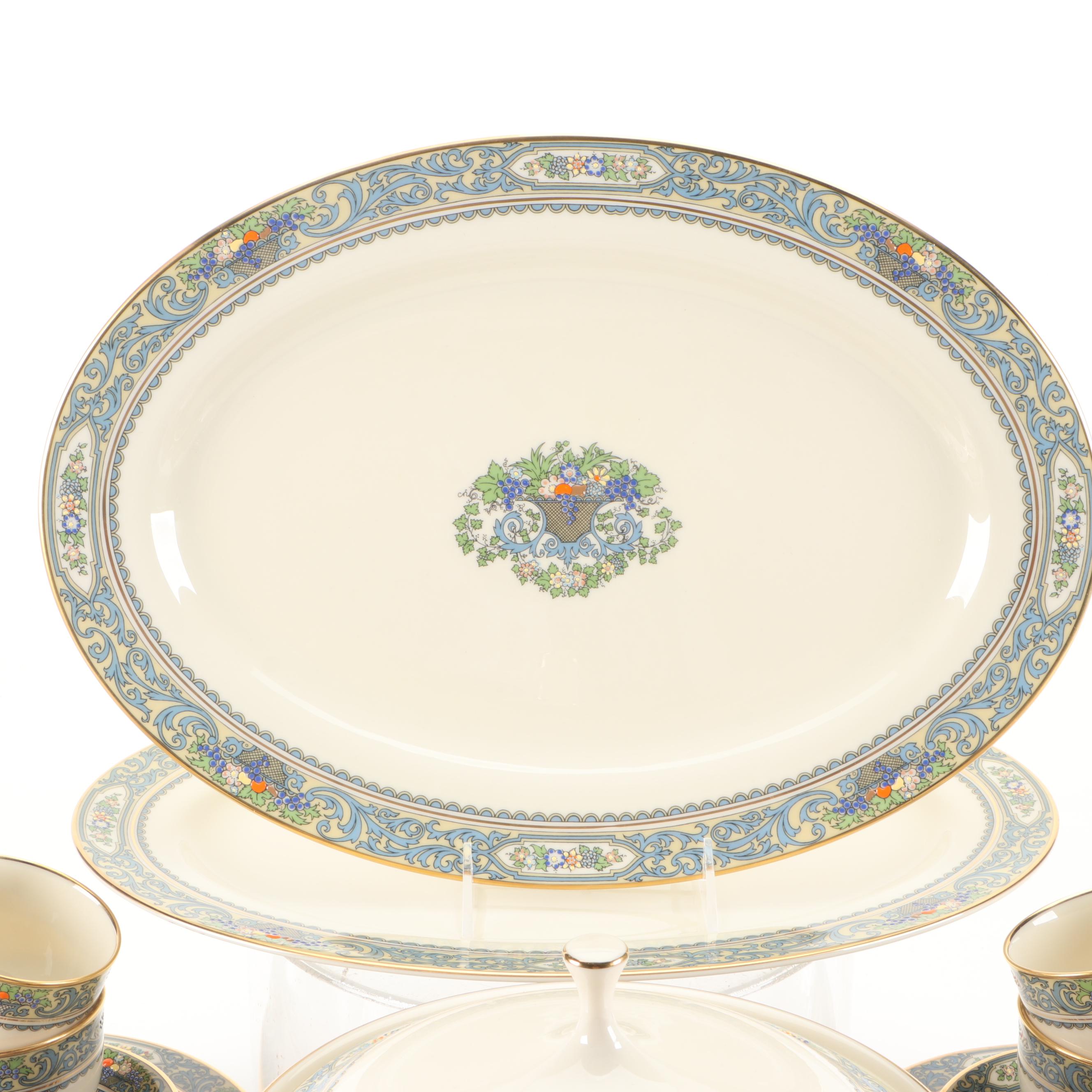 Lenox "Autumn" Ceramic Dinnerware, Mid to Late 20th Century