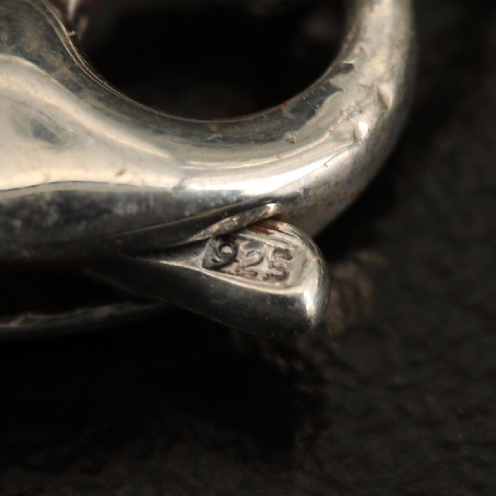 David Yurman Sterling 1.95 Pavé Black Diamond Cross Pendant Necklace