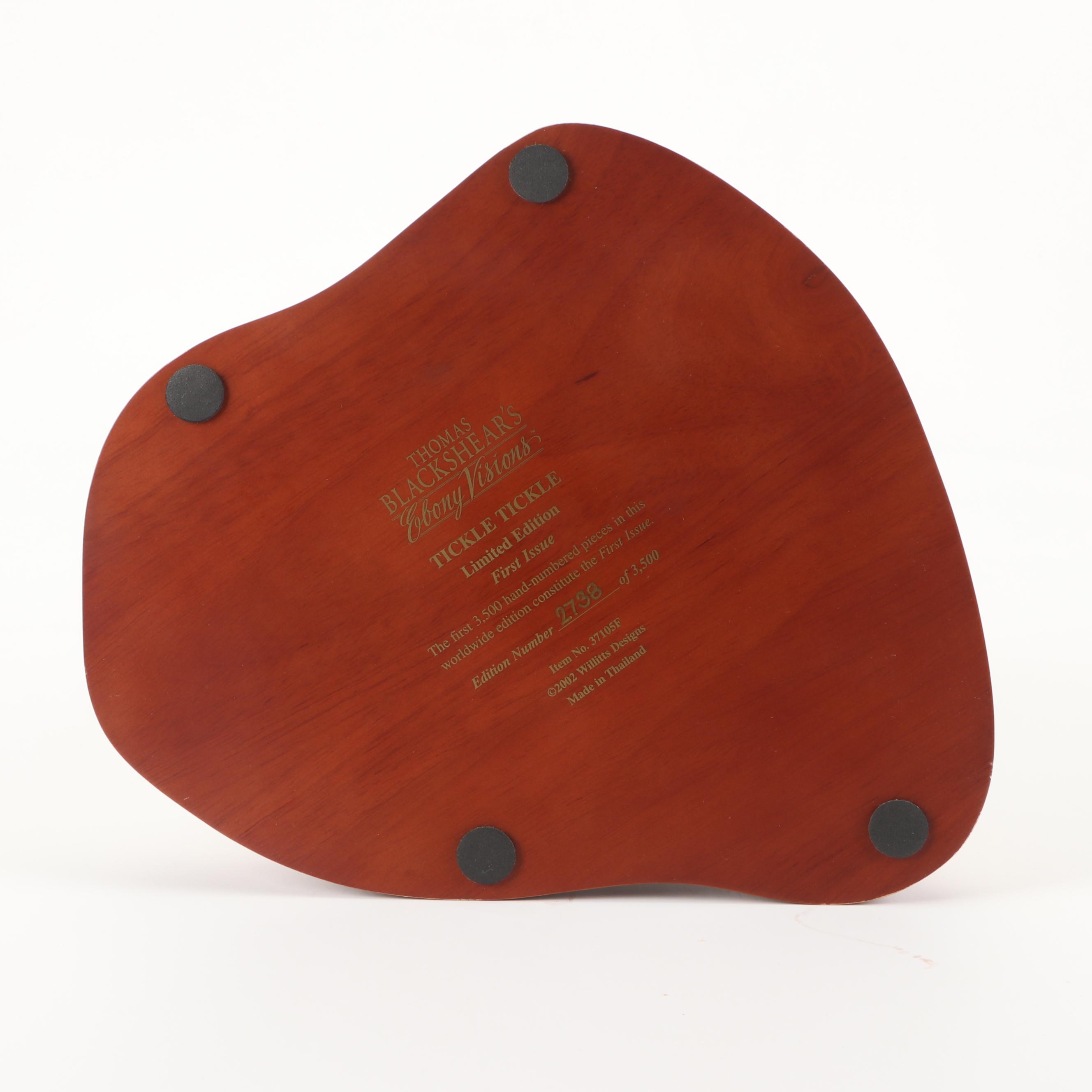 Thomas Blackshear's "Tickle Tickle" Limited Edition Figurine, 2002