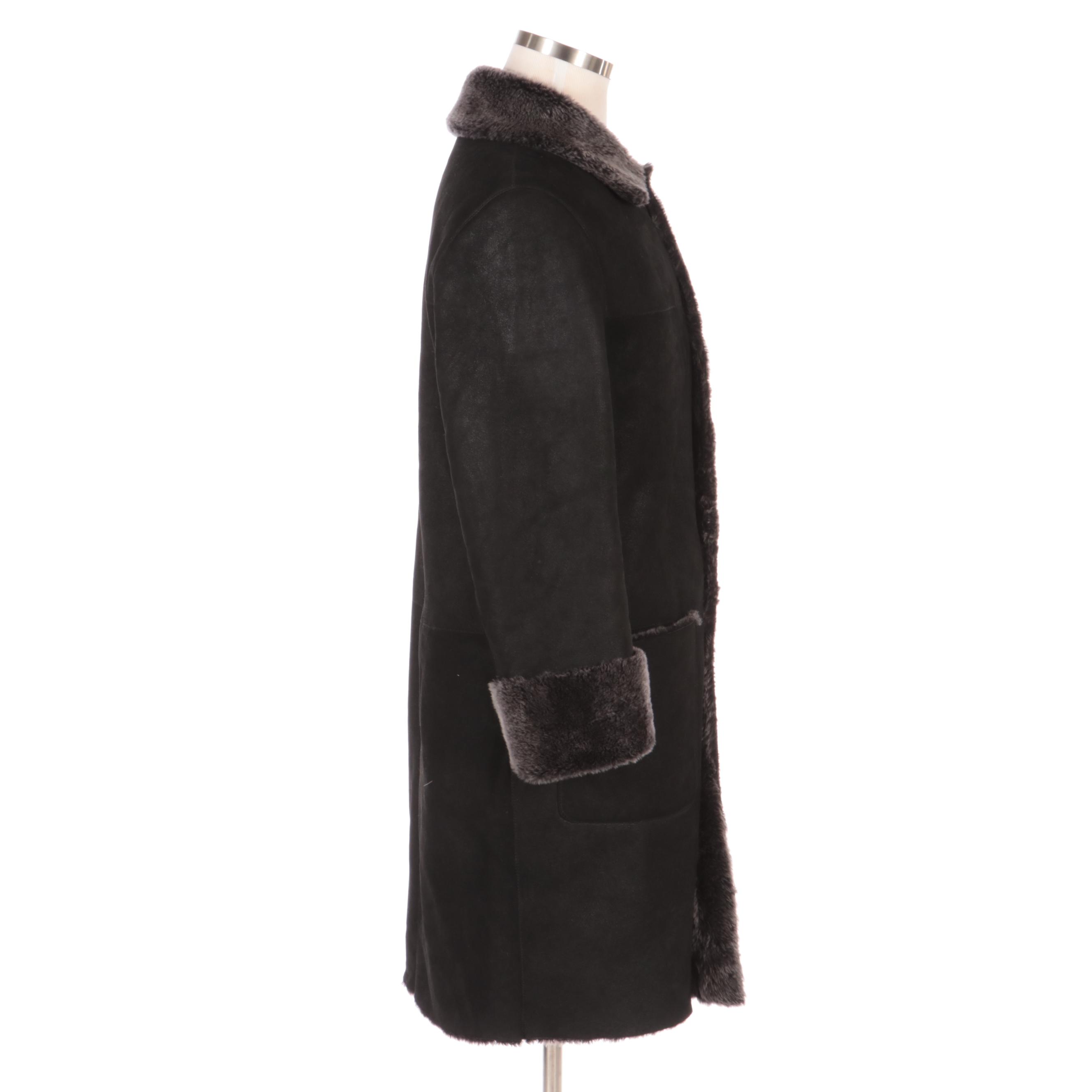 Men's Prada Sheepskin and Shearling Coat