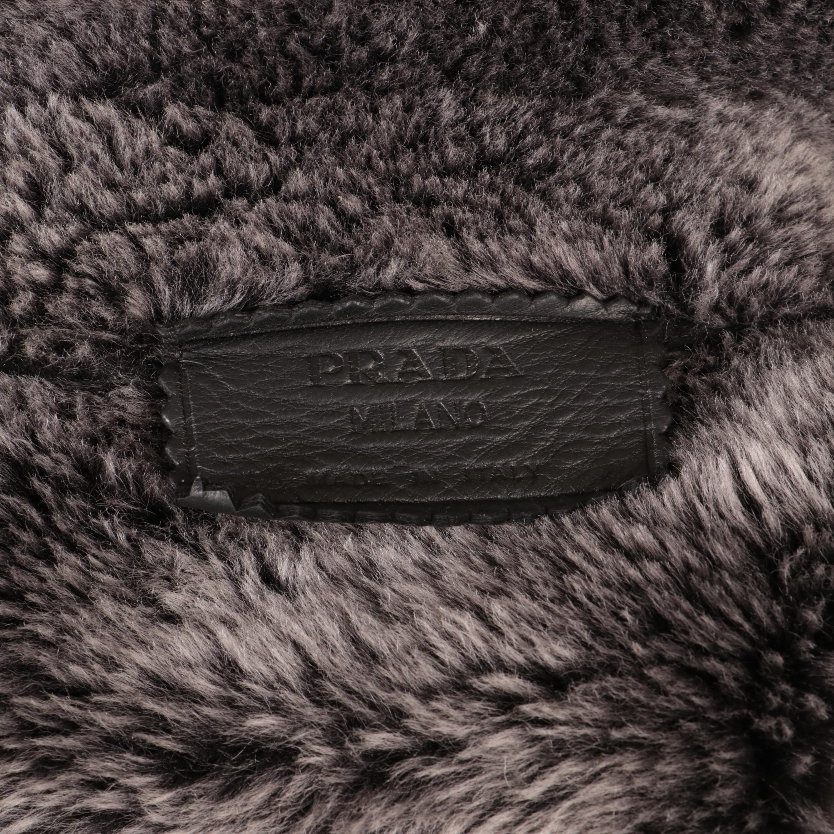 Men's Prada Sheepskin and Shearling Coat