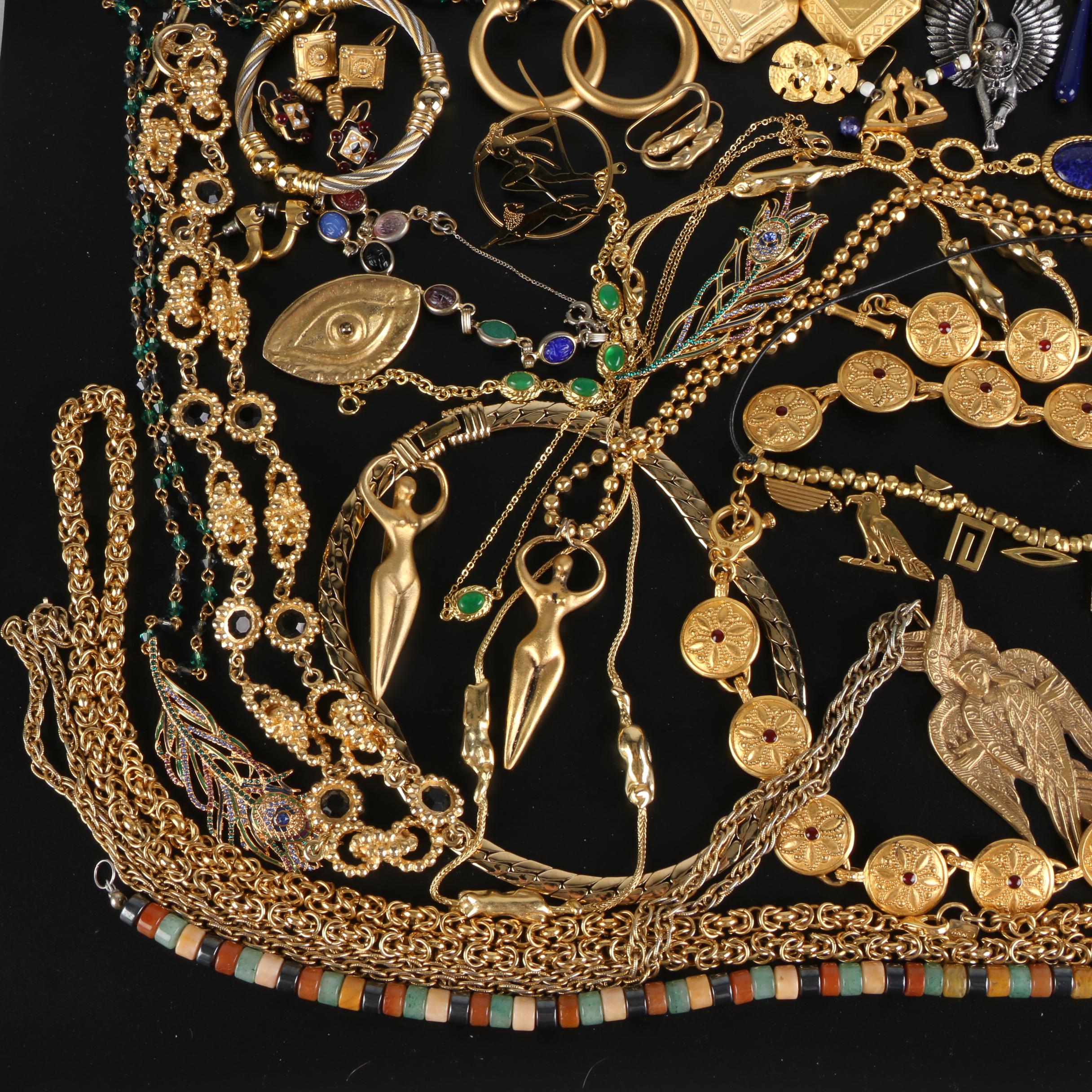 Costume Jewelry Featuring Metropolitan Museum of Art and Gemstones
