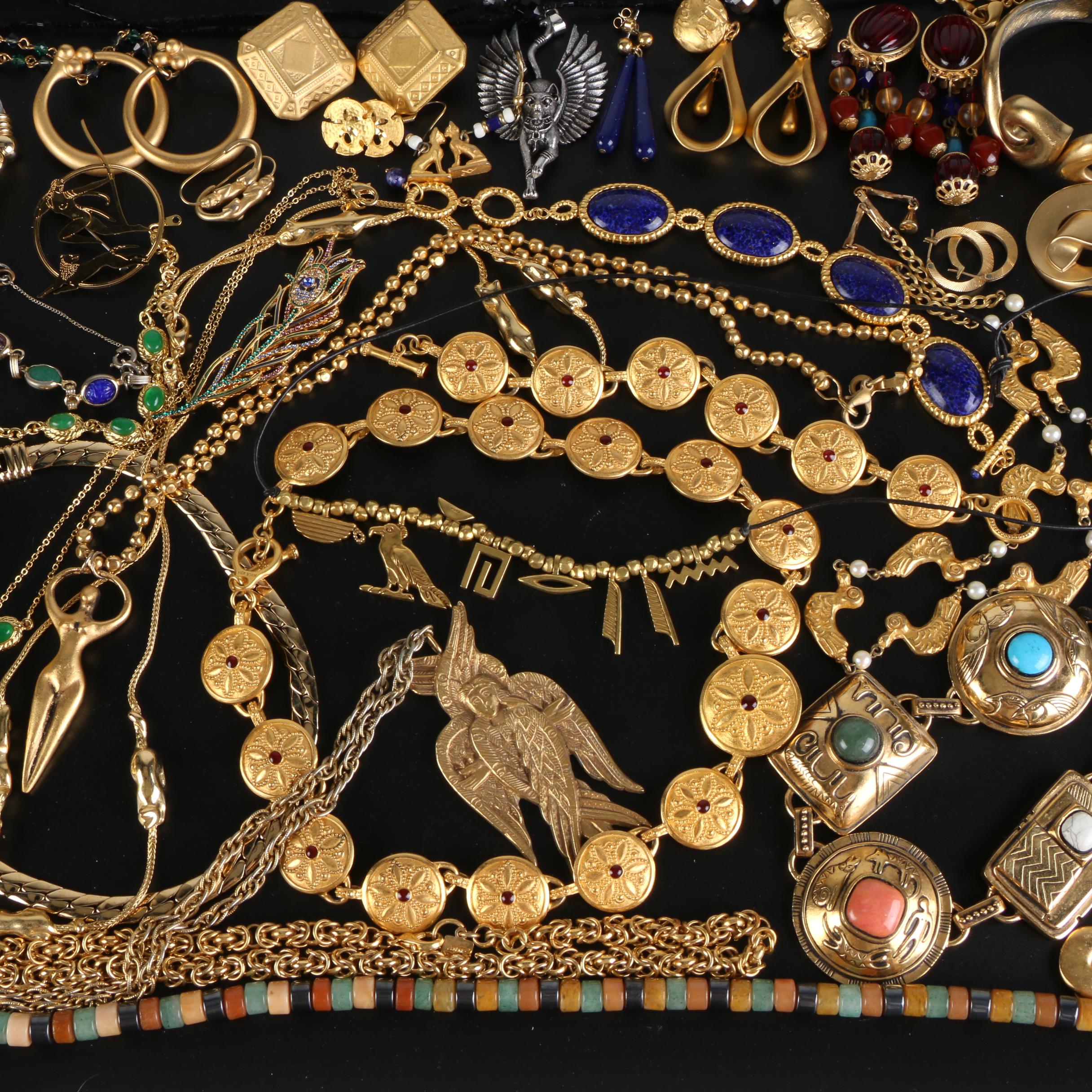 Costume Jewelry Featuring Metropolitan Museum of Art and Gemstones