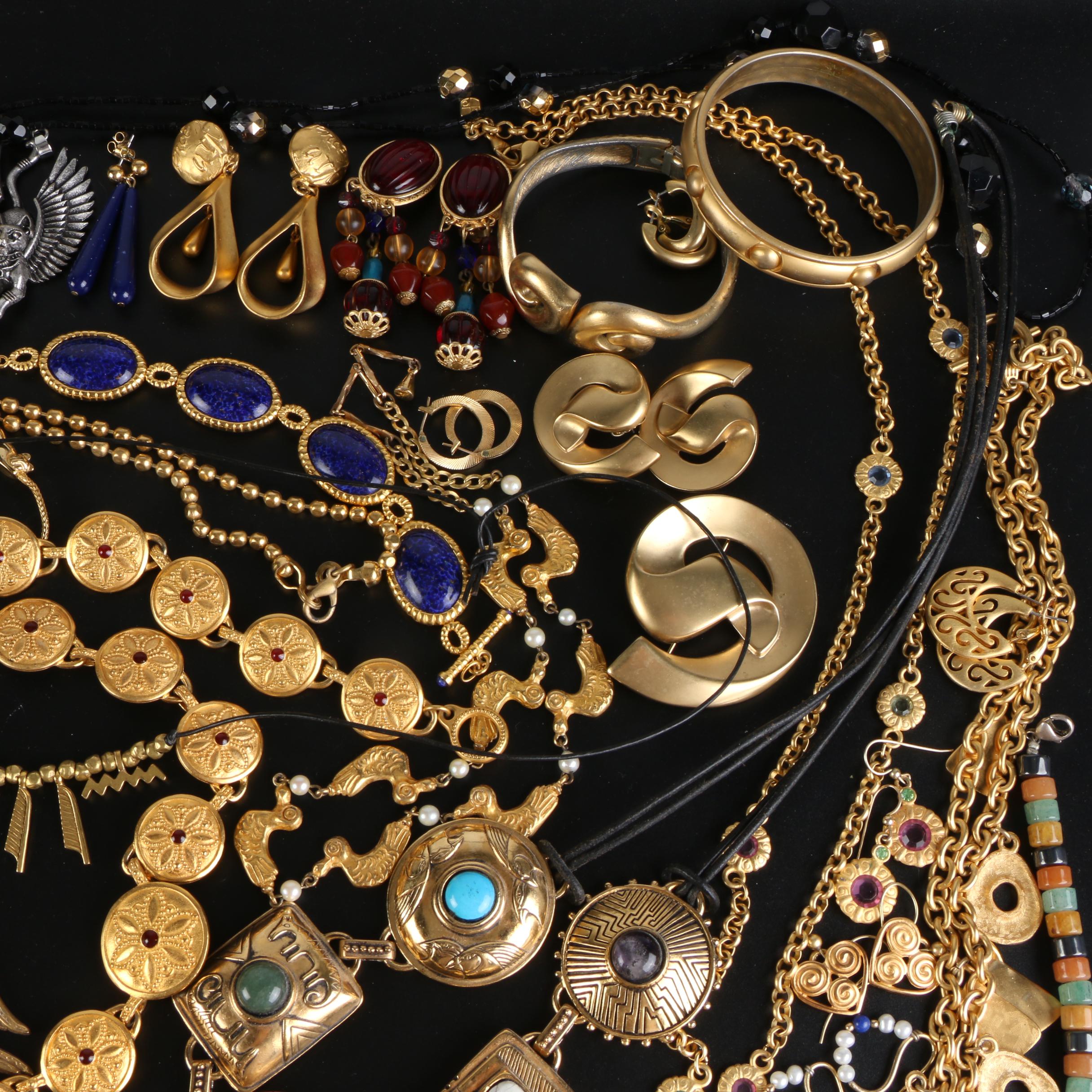 Costume Jewelry Featuring Metropolitan Museum of Art and Gemstones
